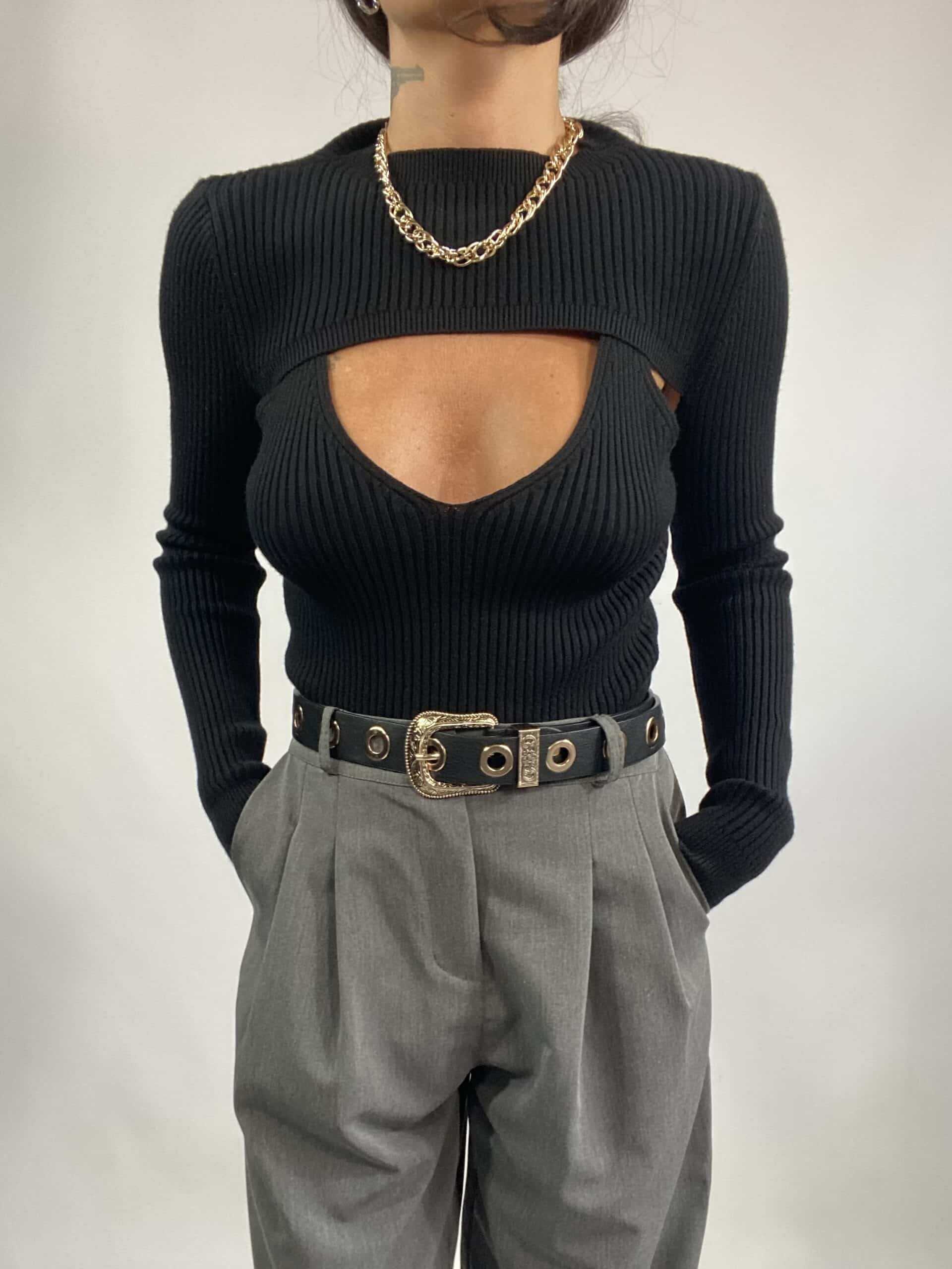 Twin Set in Maglia - Nero