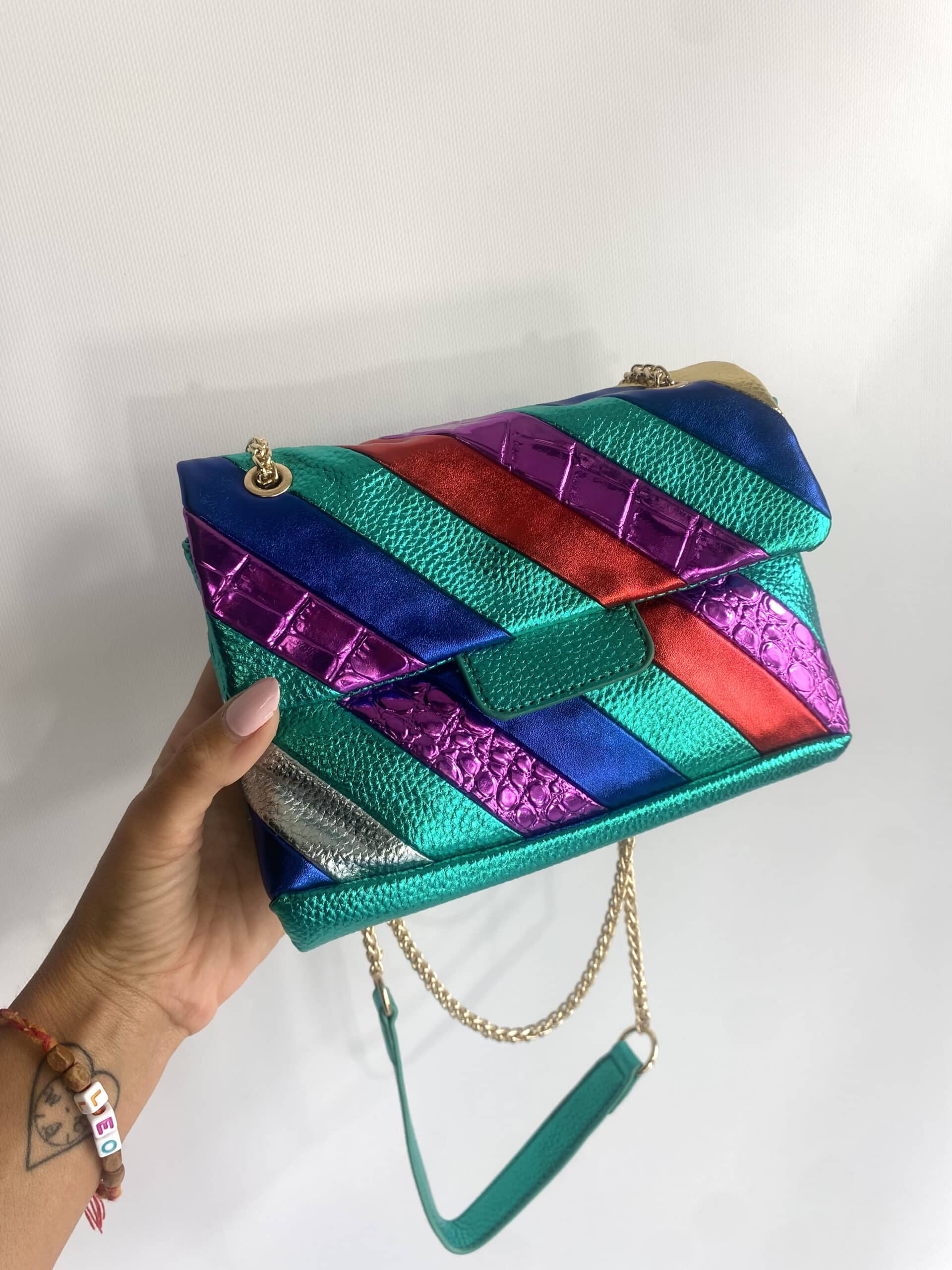 Mini Bag Multicolor con Tracolla