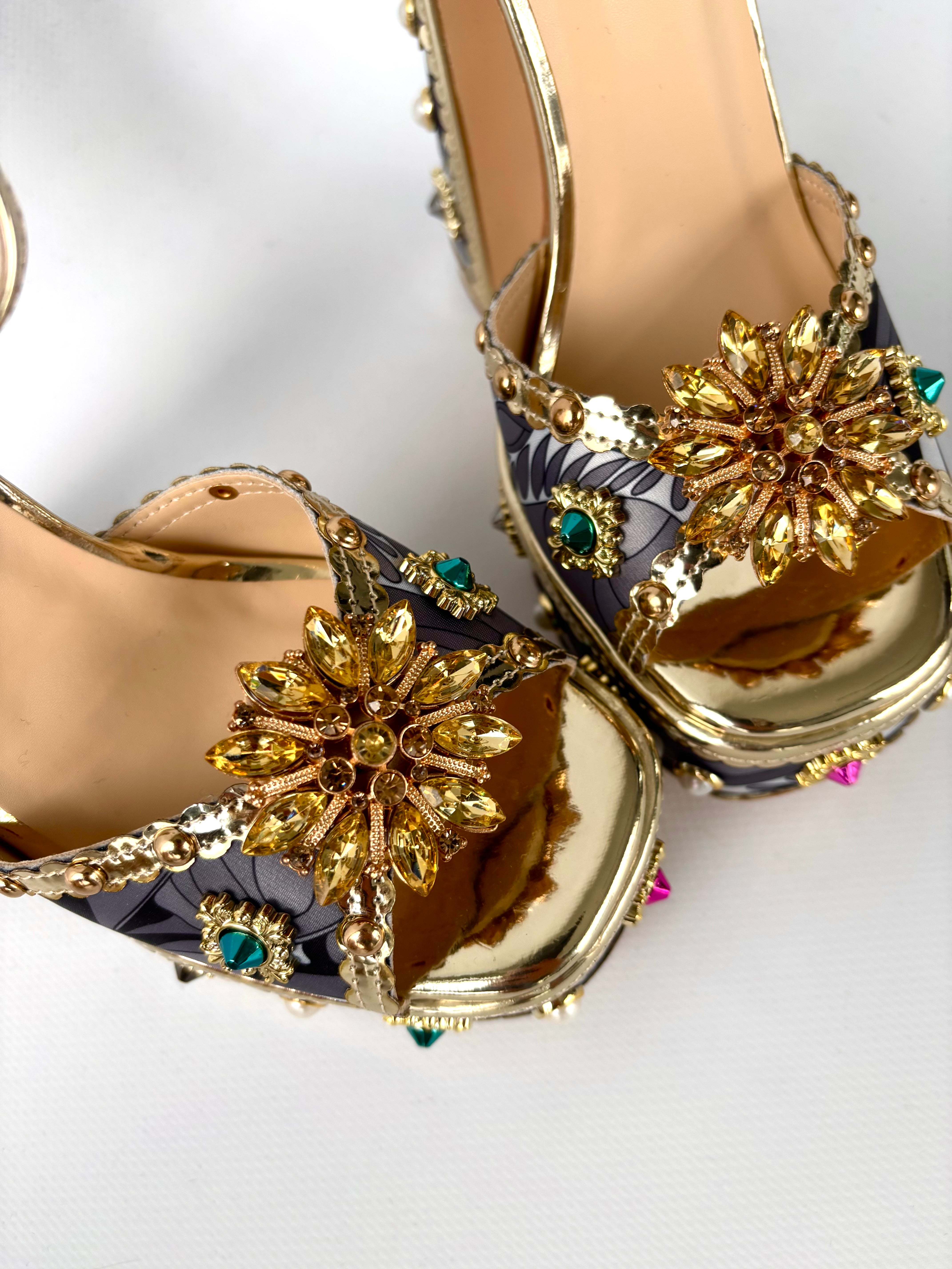 Sandali Sicily Super Platform - Nero