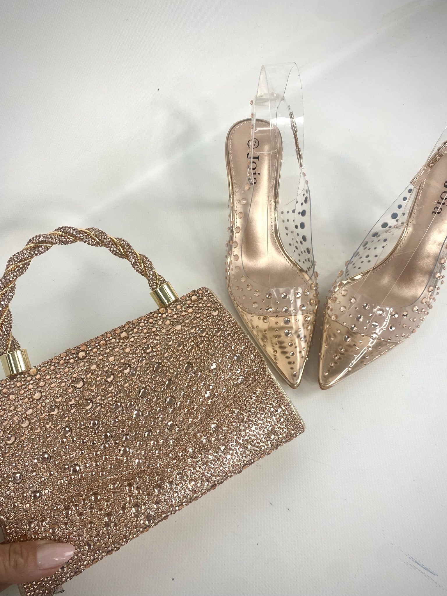 Mini Bag Crystal - Rame Diamond