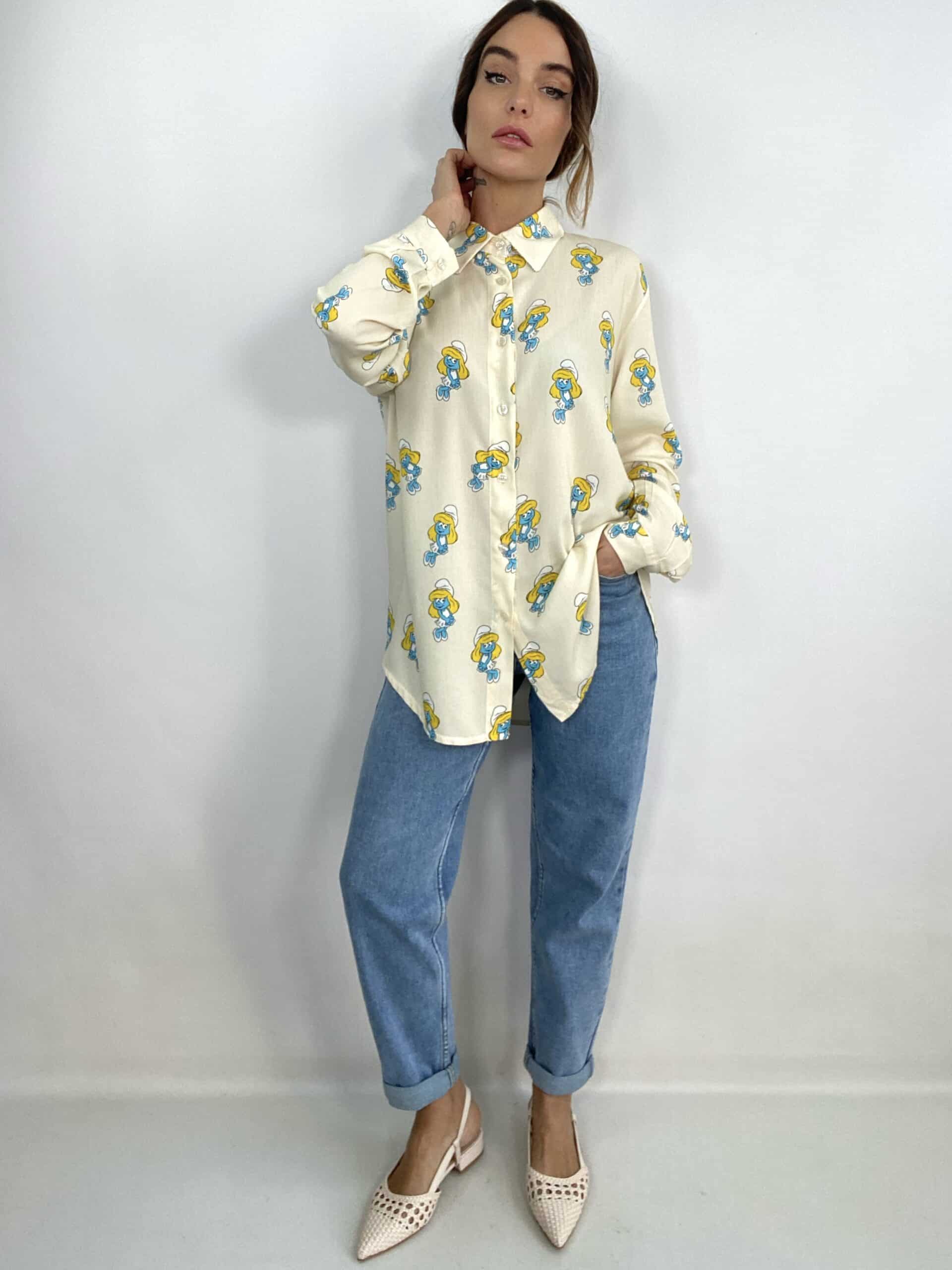 Camicia Cartoons - Pippi Calzelunghe