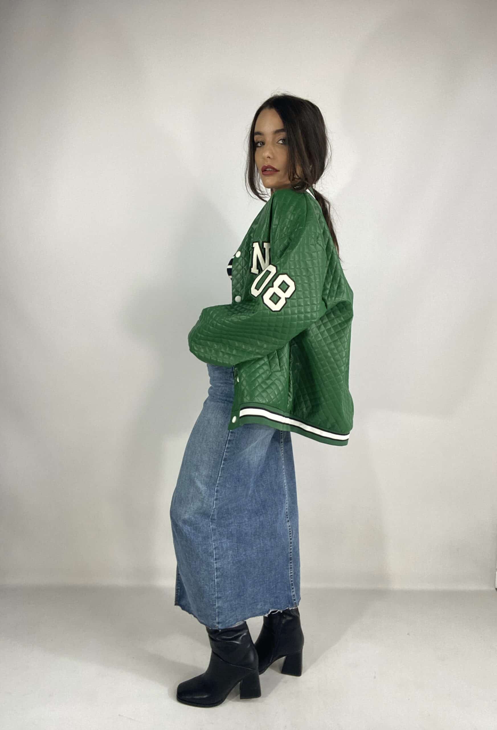 Gonna Denim Con Spacco - Jeans