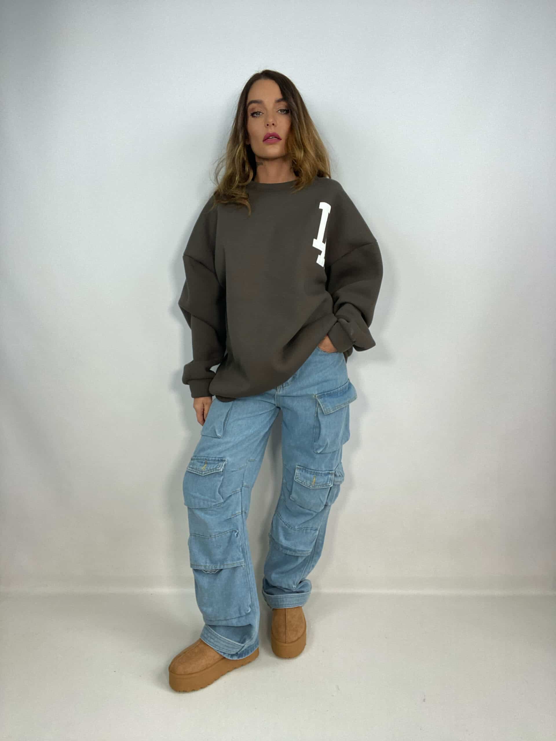Jeans Cargo Y2K - Denim Chiaro