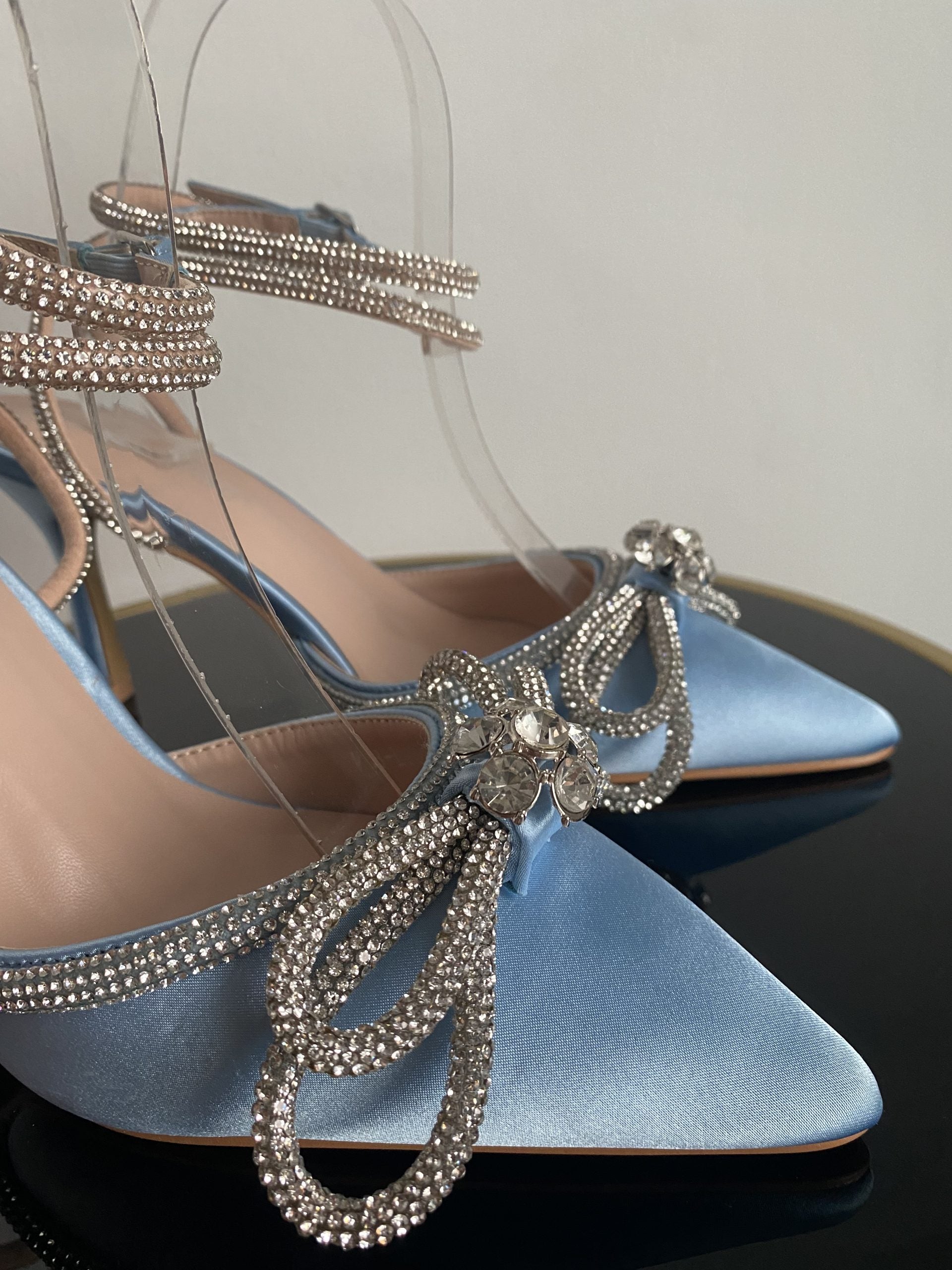 Decollete Diamond 8 - Satin Celeste