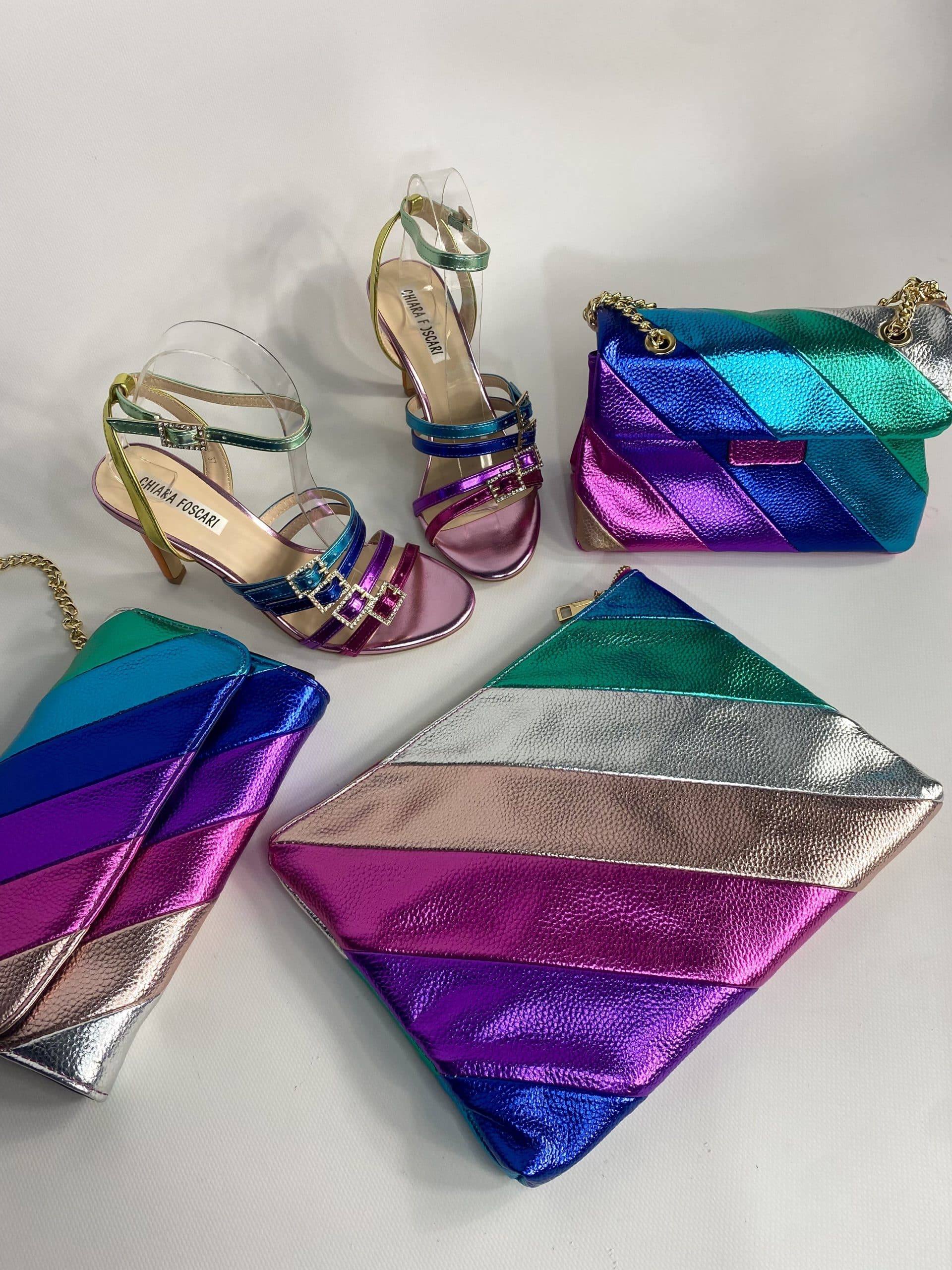 Sandali Tiffany - Multicolor / Argento