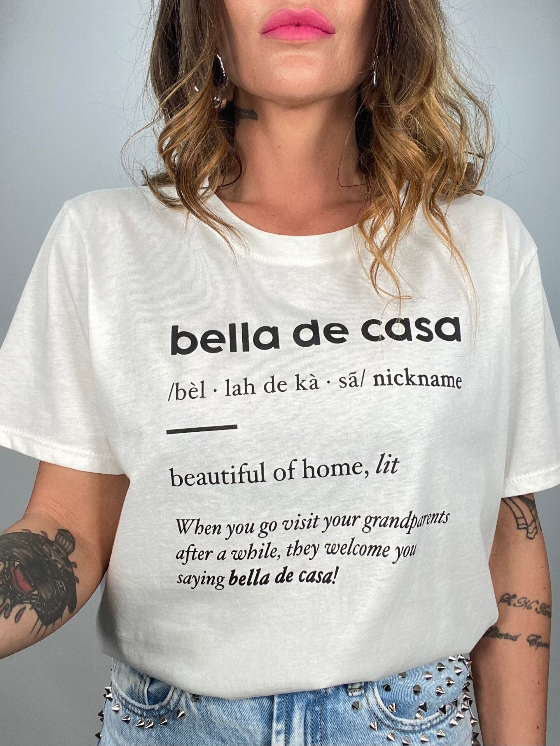 T-shirt - Bella De Casa - Bianco