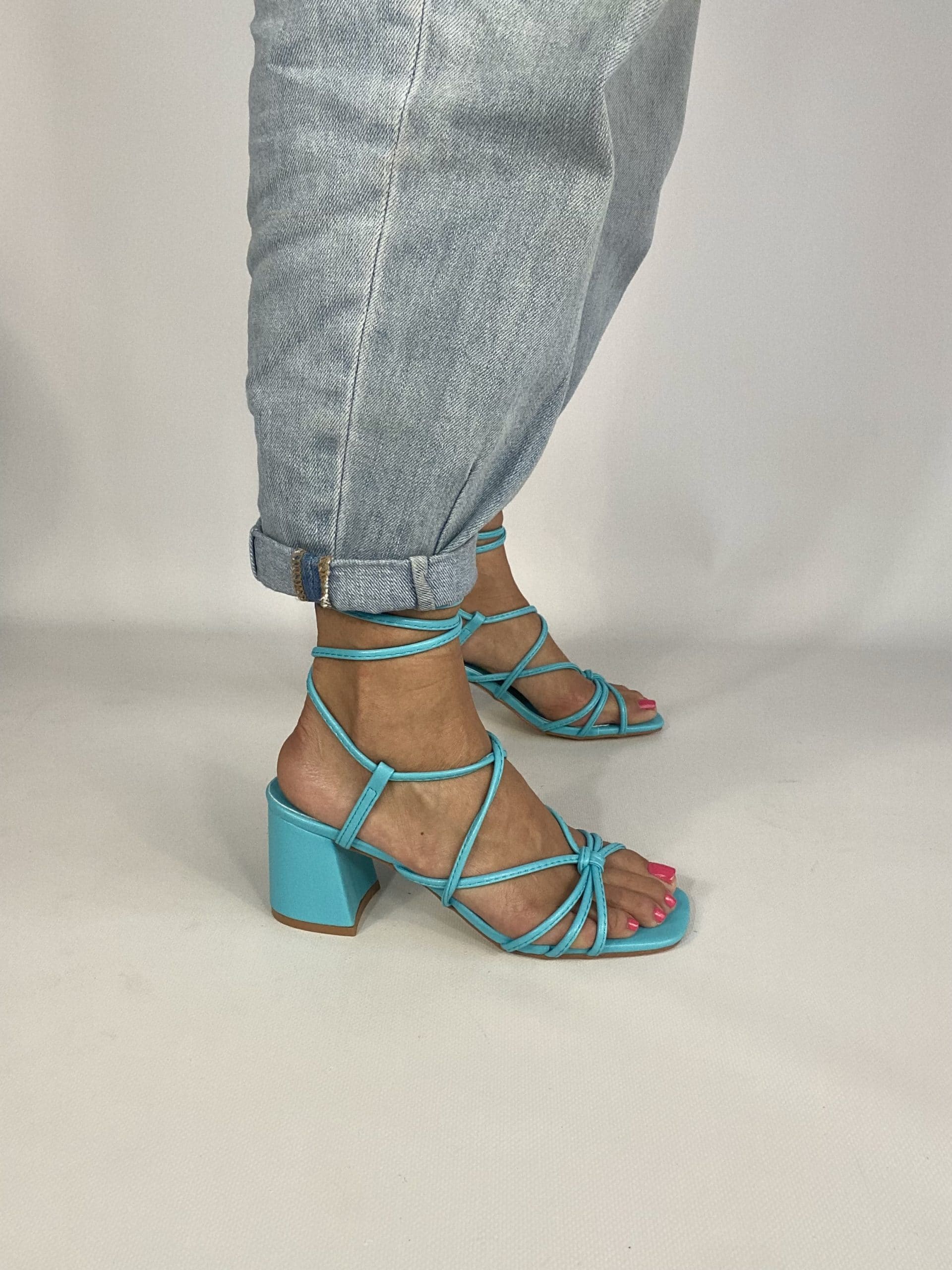 Sandali Margot Alla Schiava - Azzurro