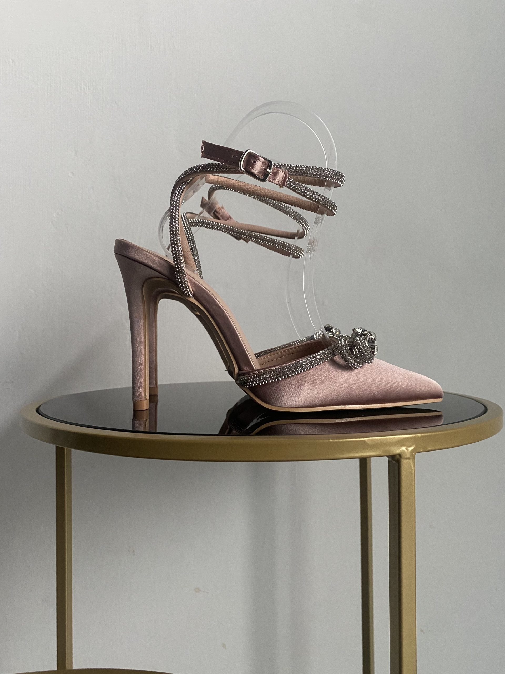 Decollete Diamond - Satin Nude
