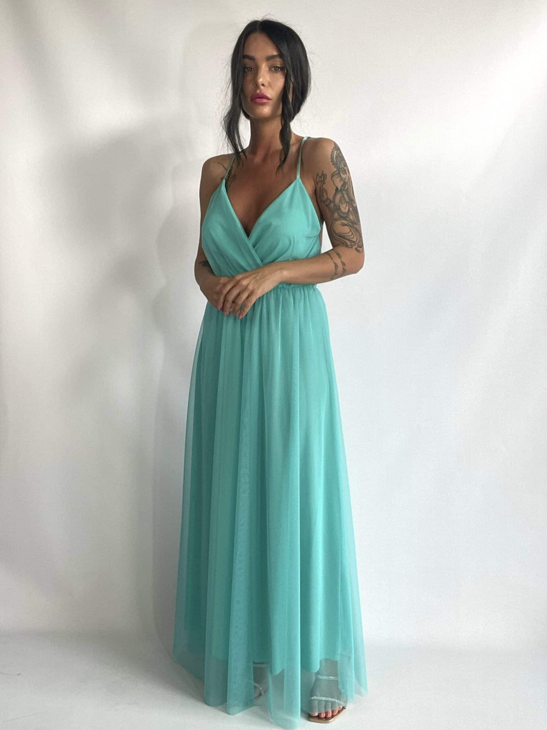 Maxi Dress Demoiselle - Champagne