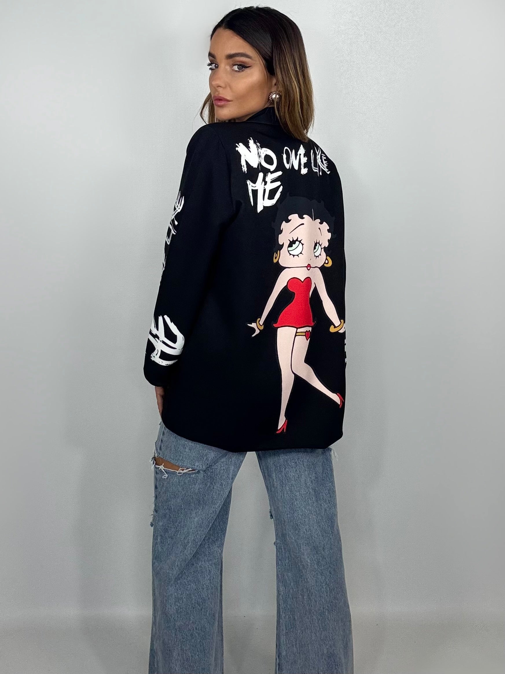 Blazer Over Betty Boop