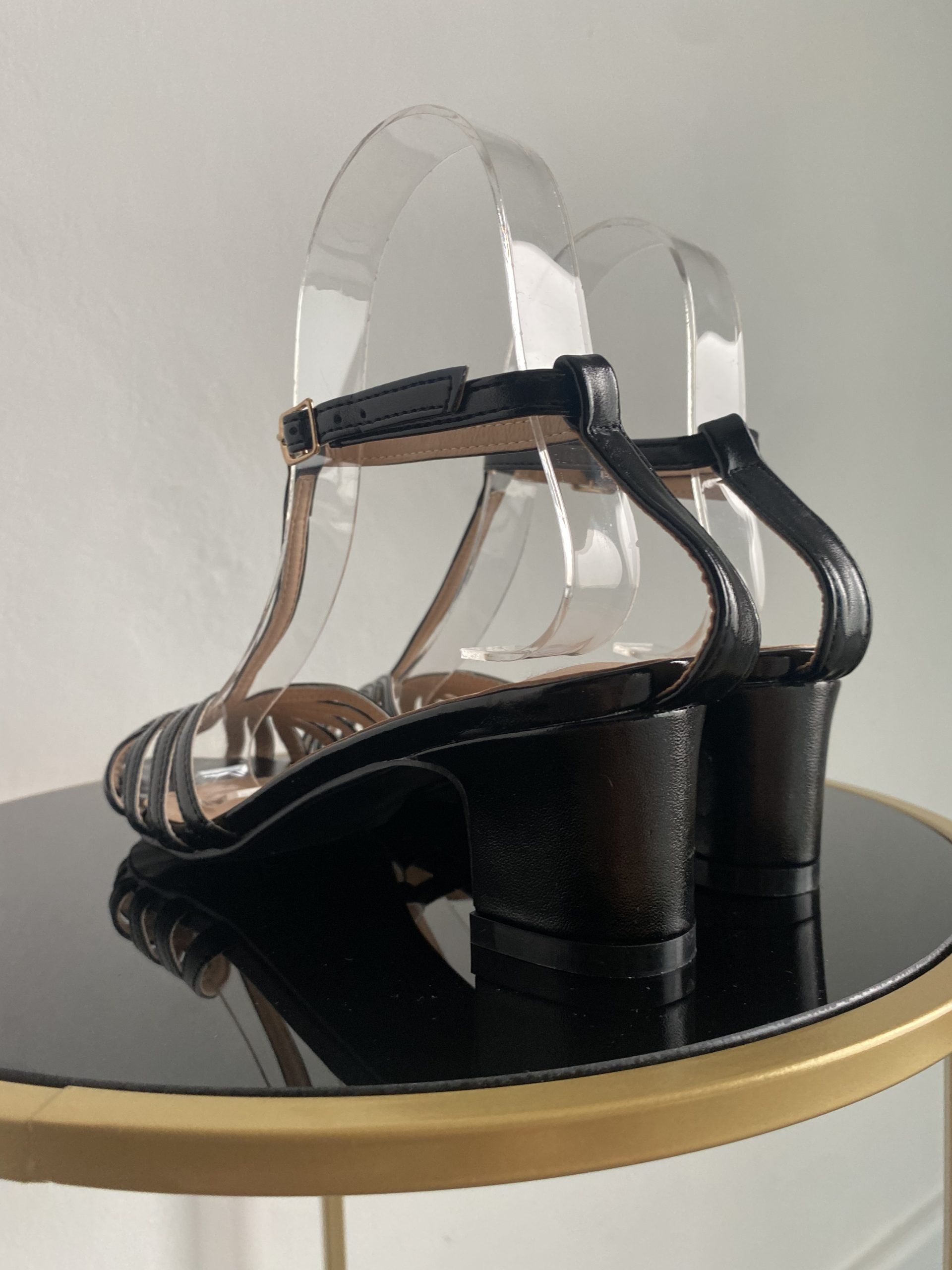 Sandali Tango Lover Low heels - Nero