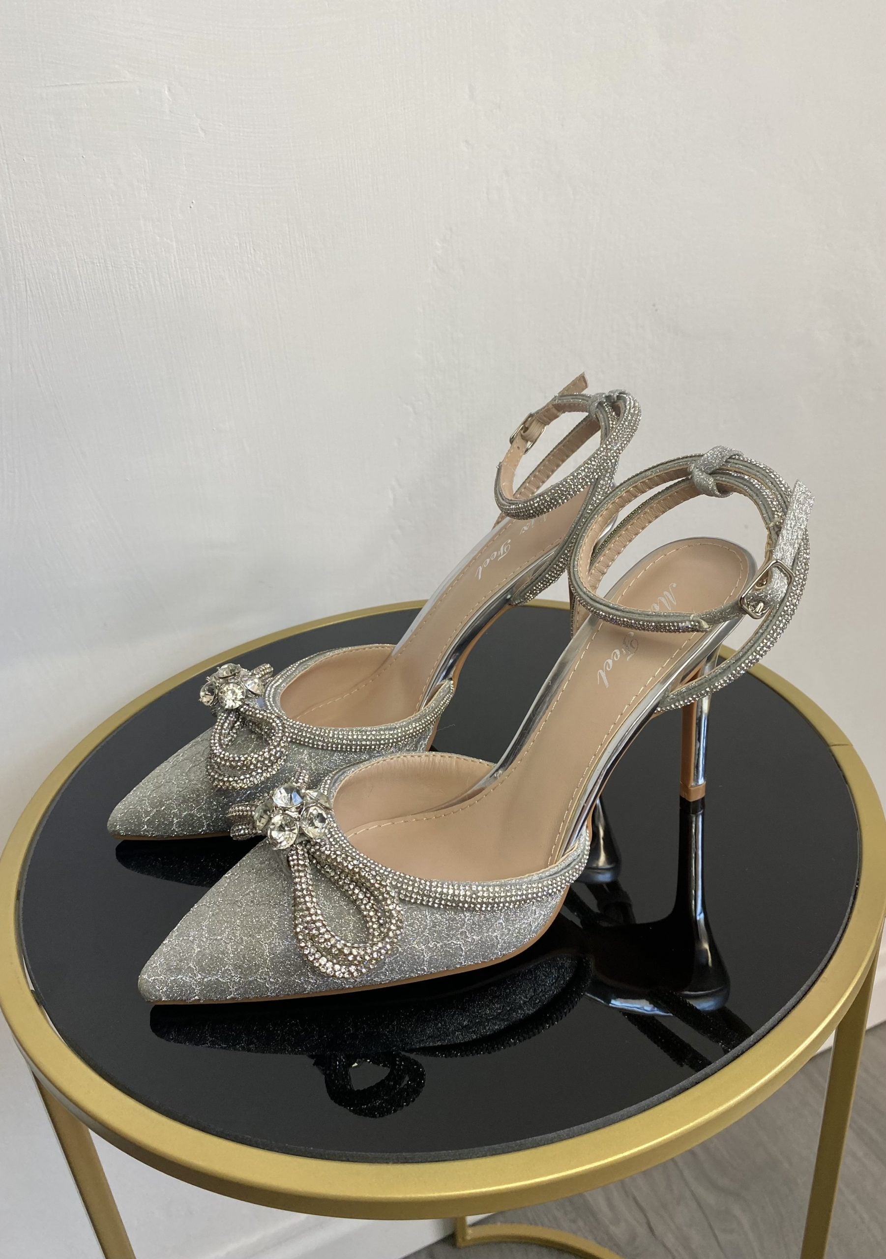 Decollete New Diamond - Glitter Argento