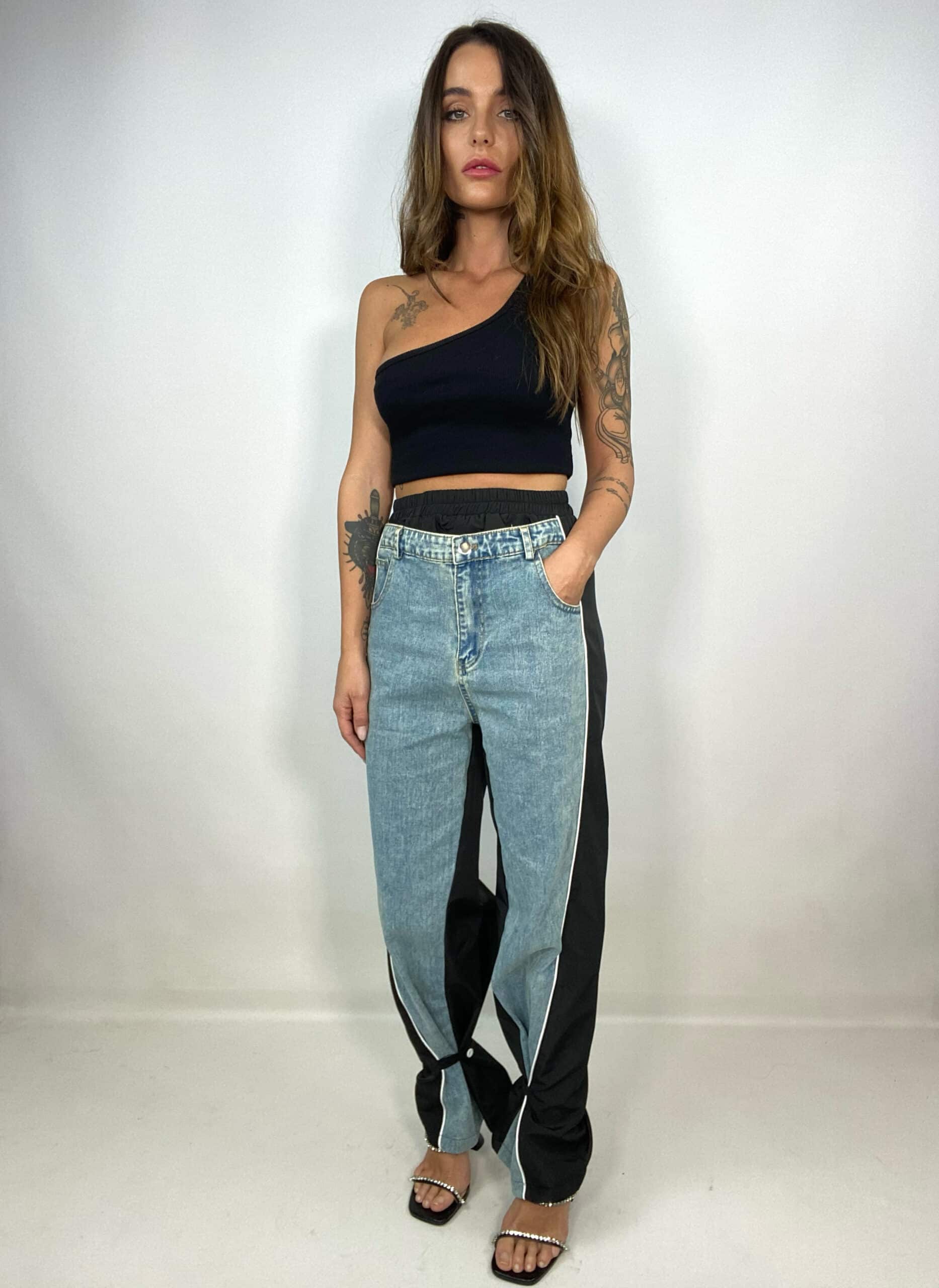 Jeans Mel B - Double Nero