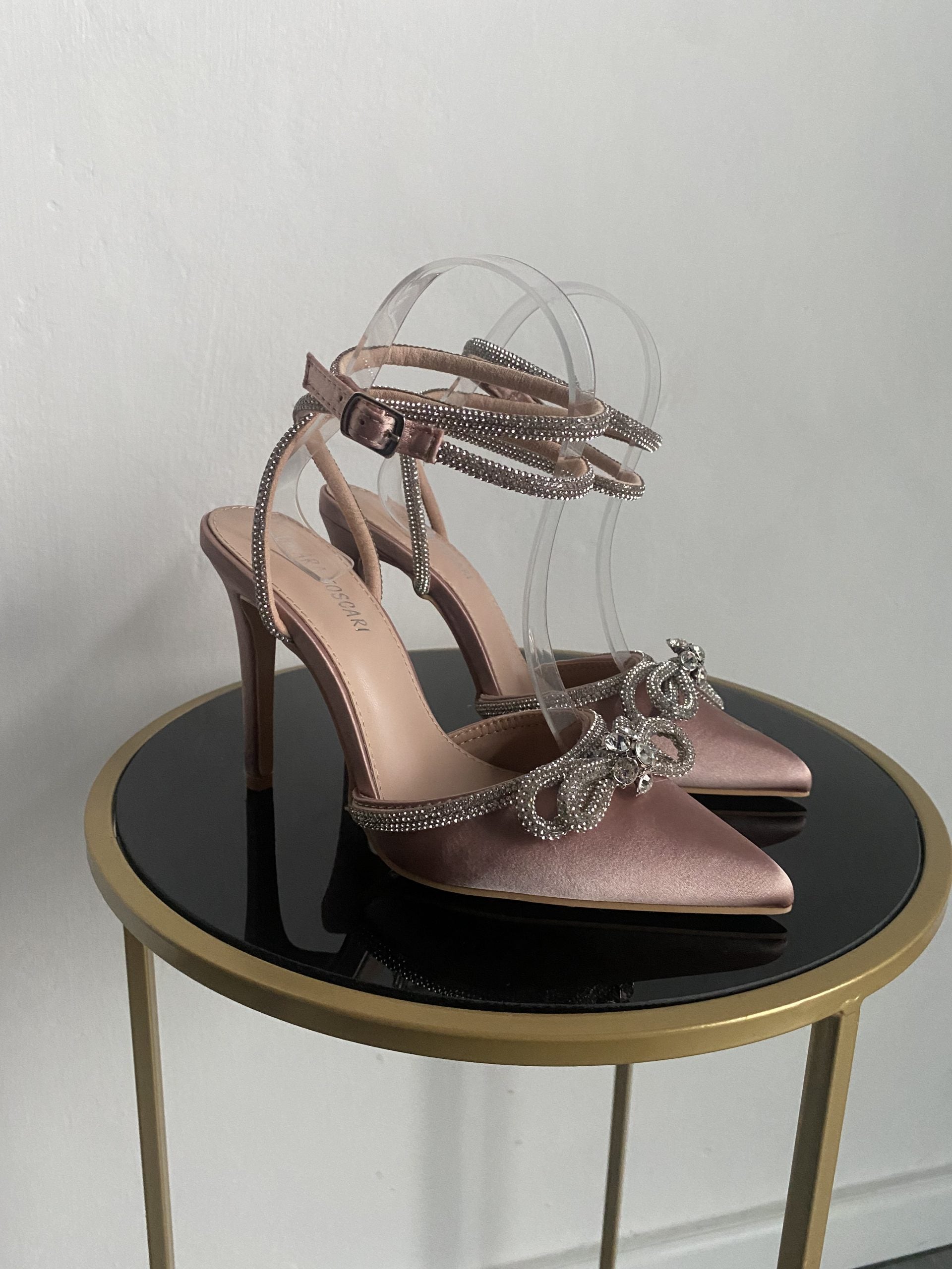 Decollete Diamond - Satin Nude