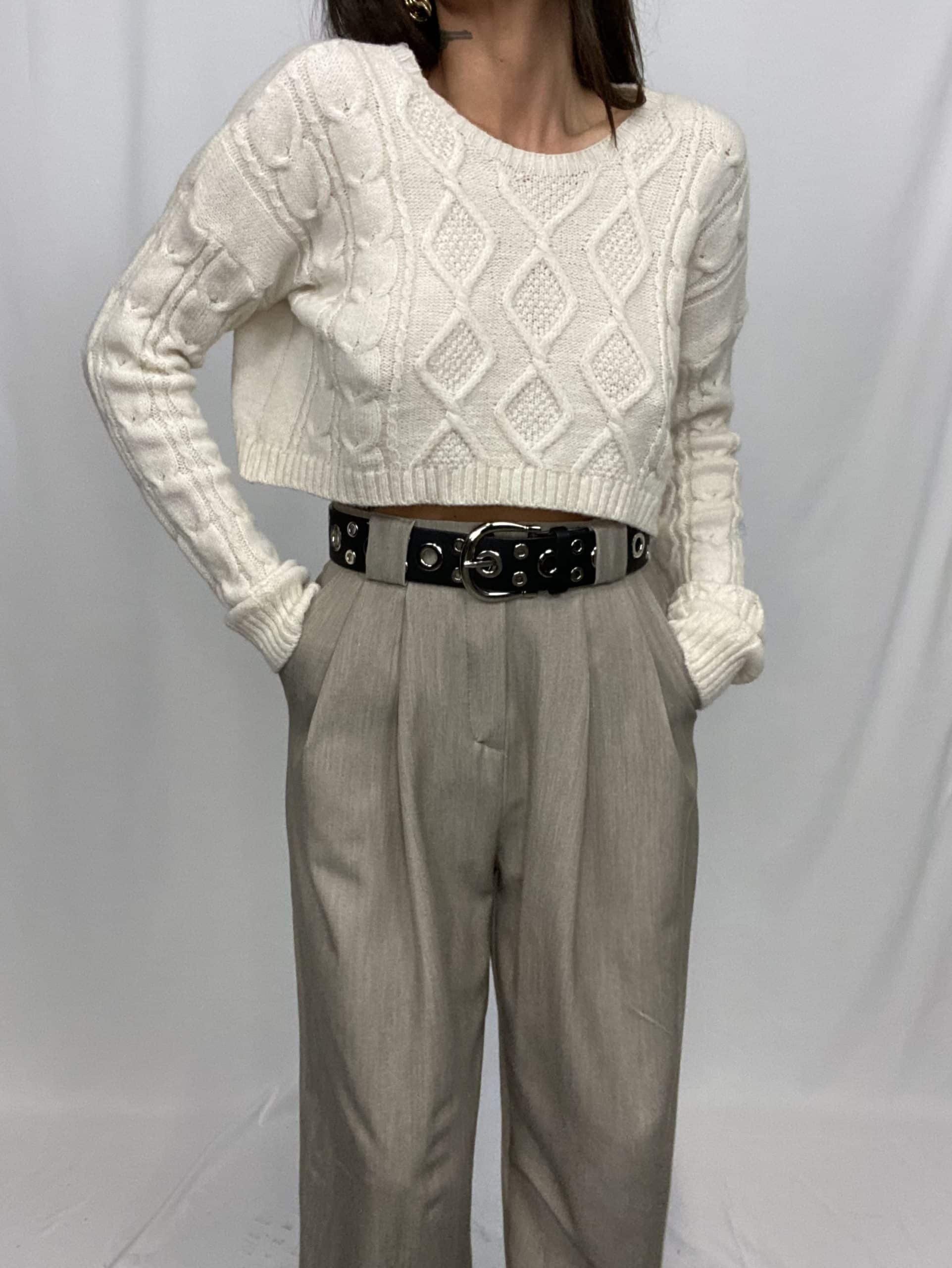 Cintura Occhielli - Nero / Argento