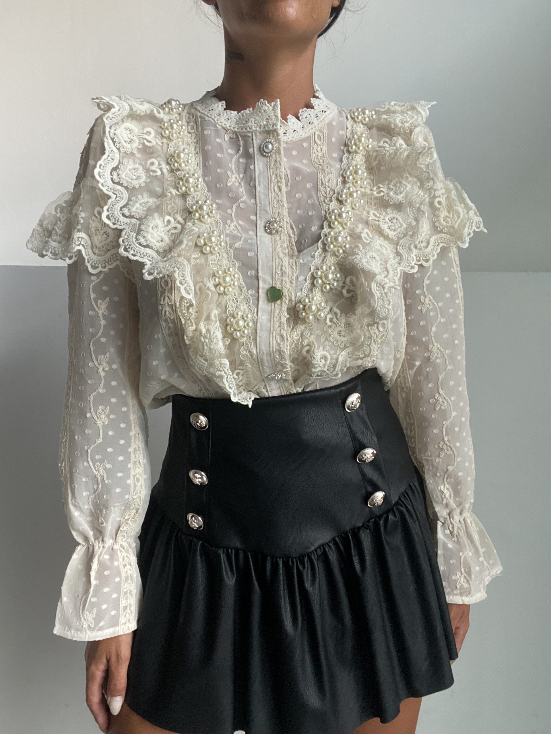 Vestito Chemisier Fiocco - Cammello