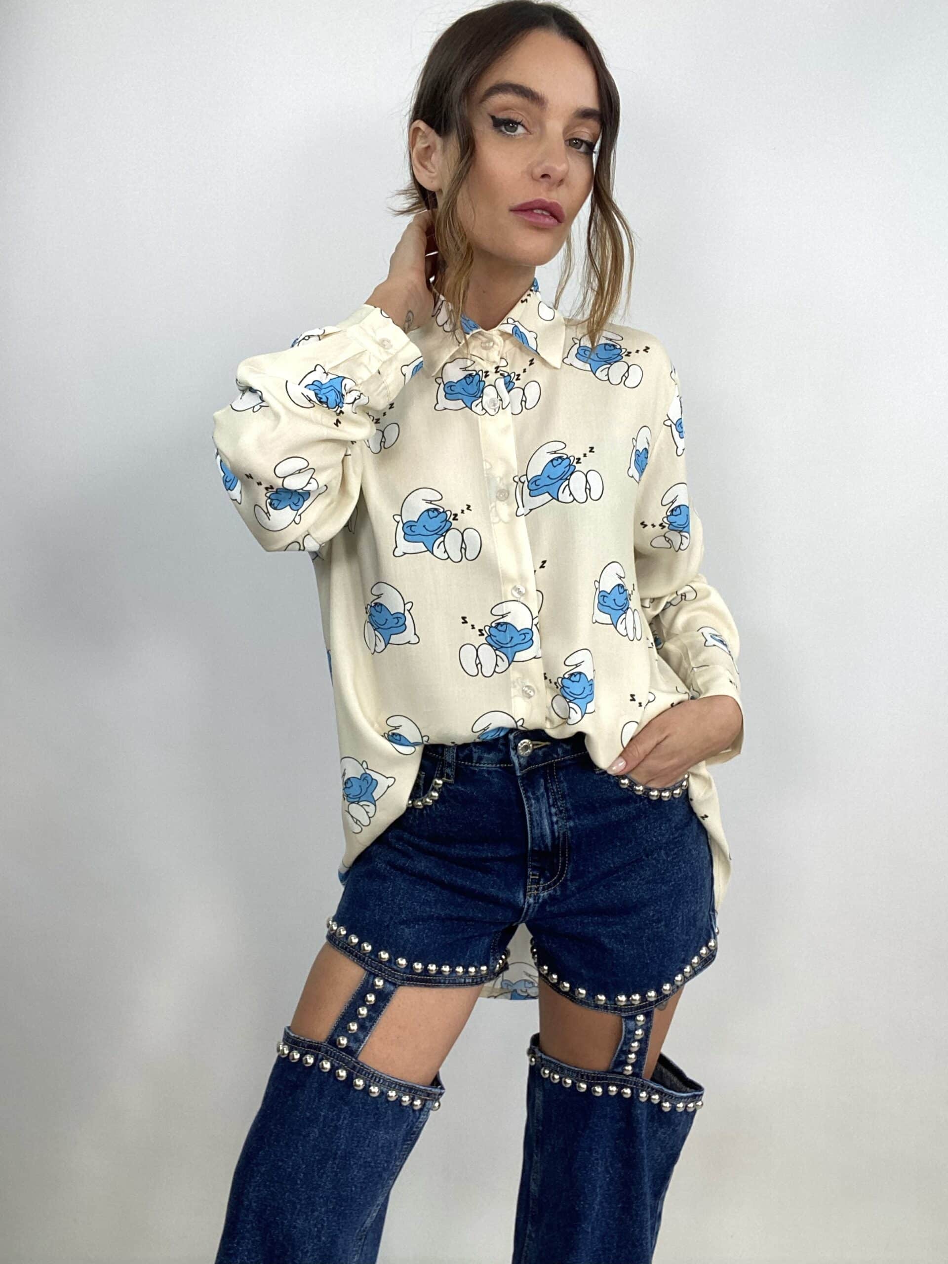 Camicia Cartoons - Pippi Calzelunghe