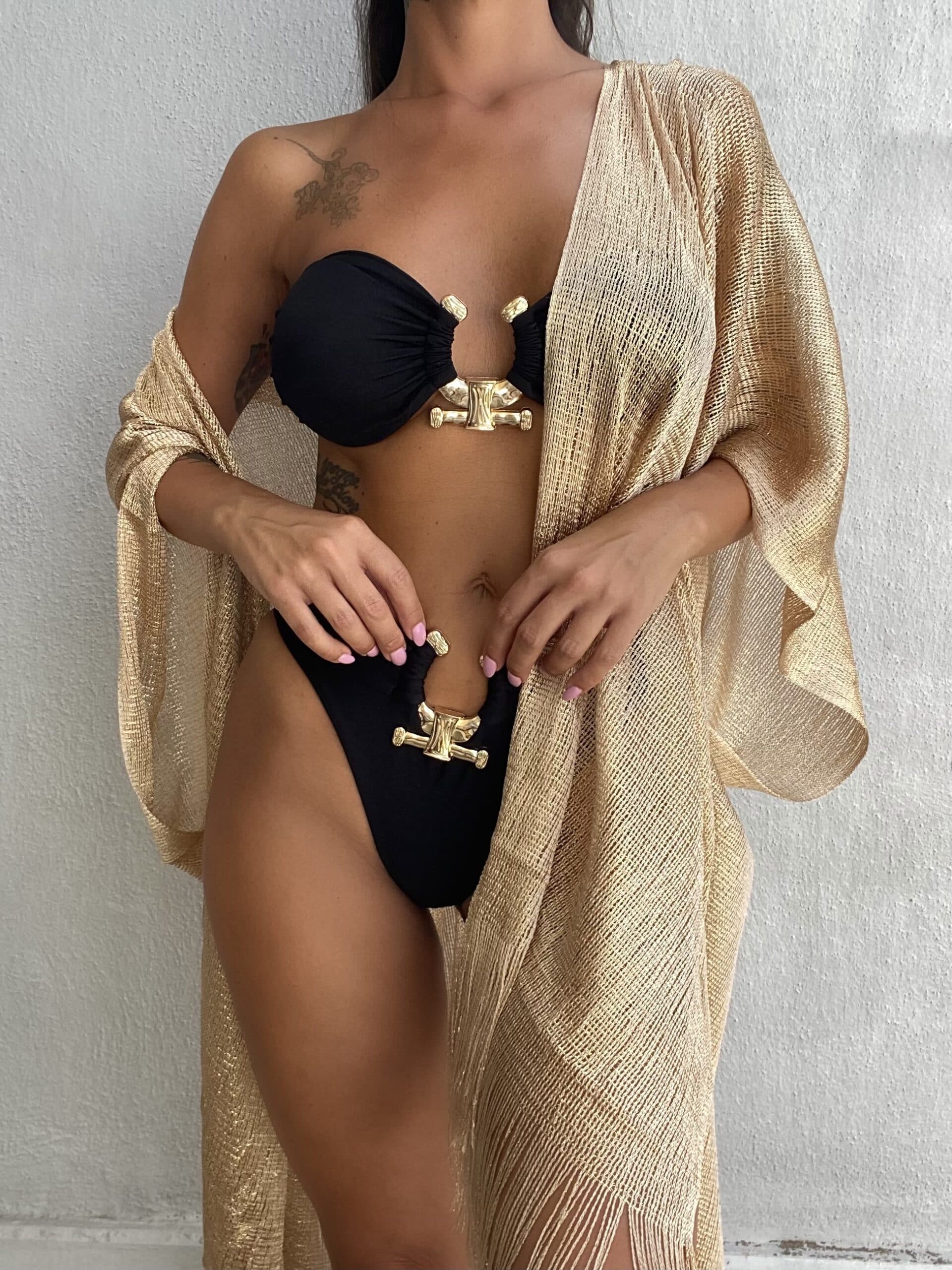 Bikini Fascia Adriana - Nero