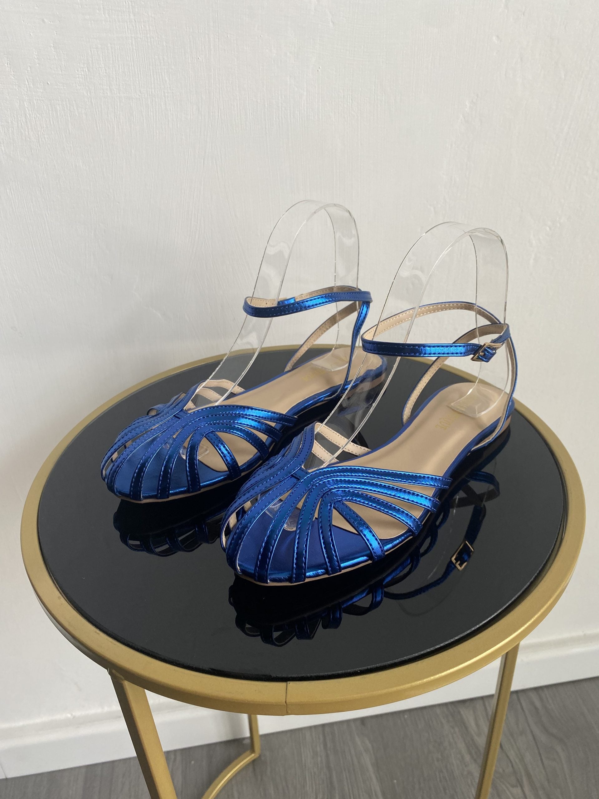 Sandali Tango Lover Flat Edition - Blu