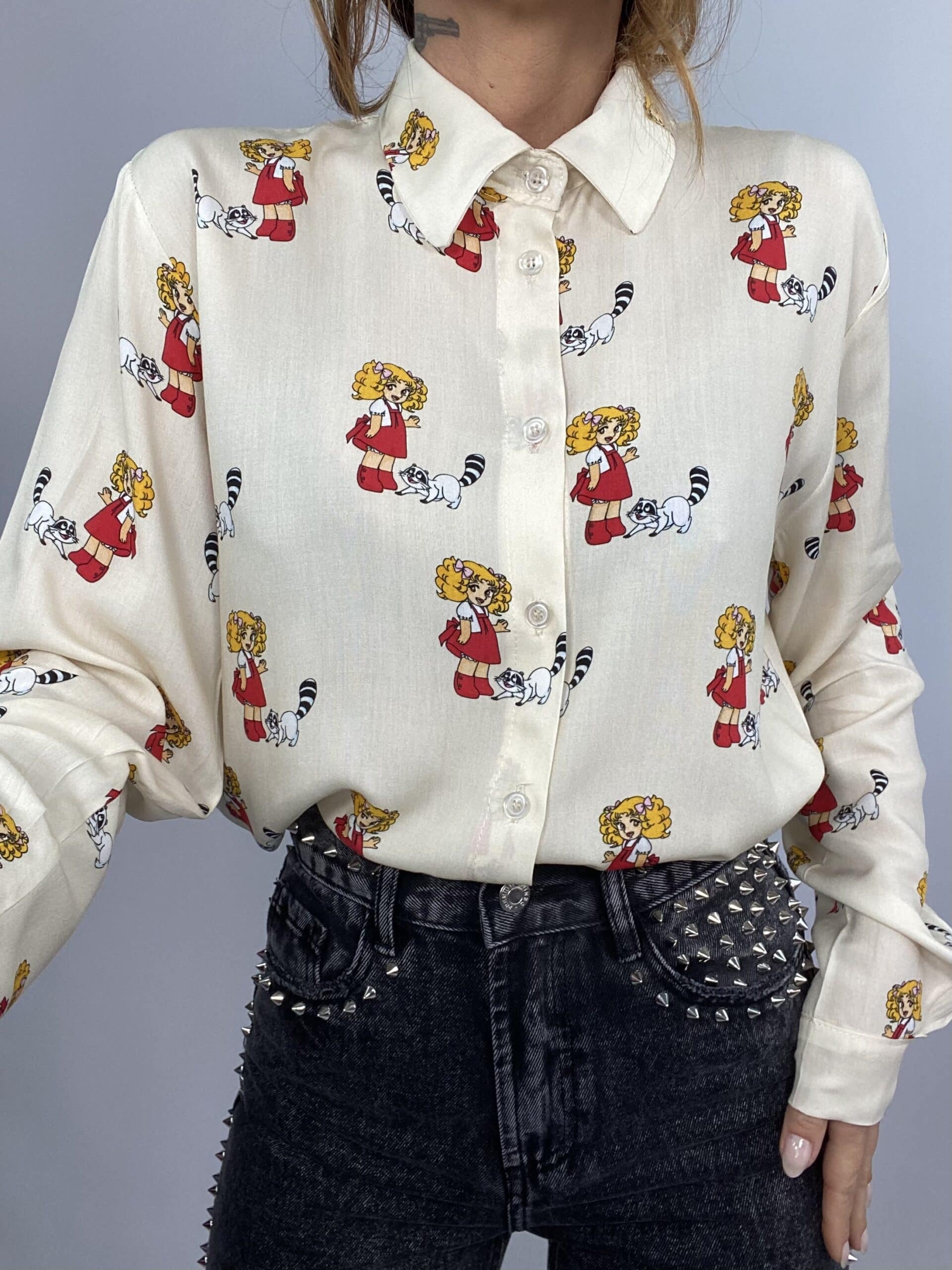 Camicia Cartoons - Pippi Calzelunghe