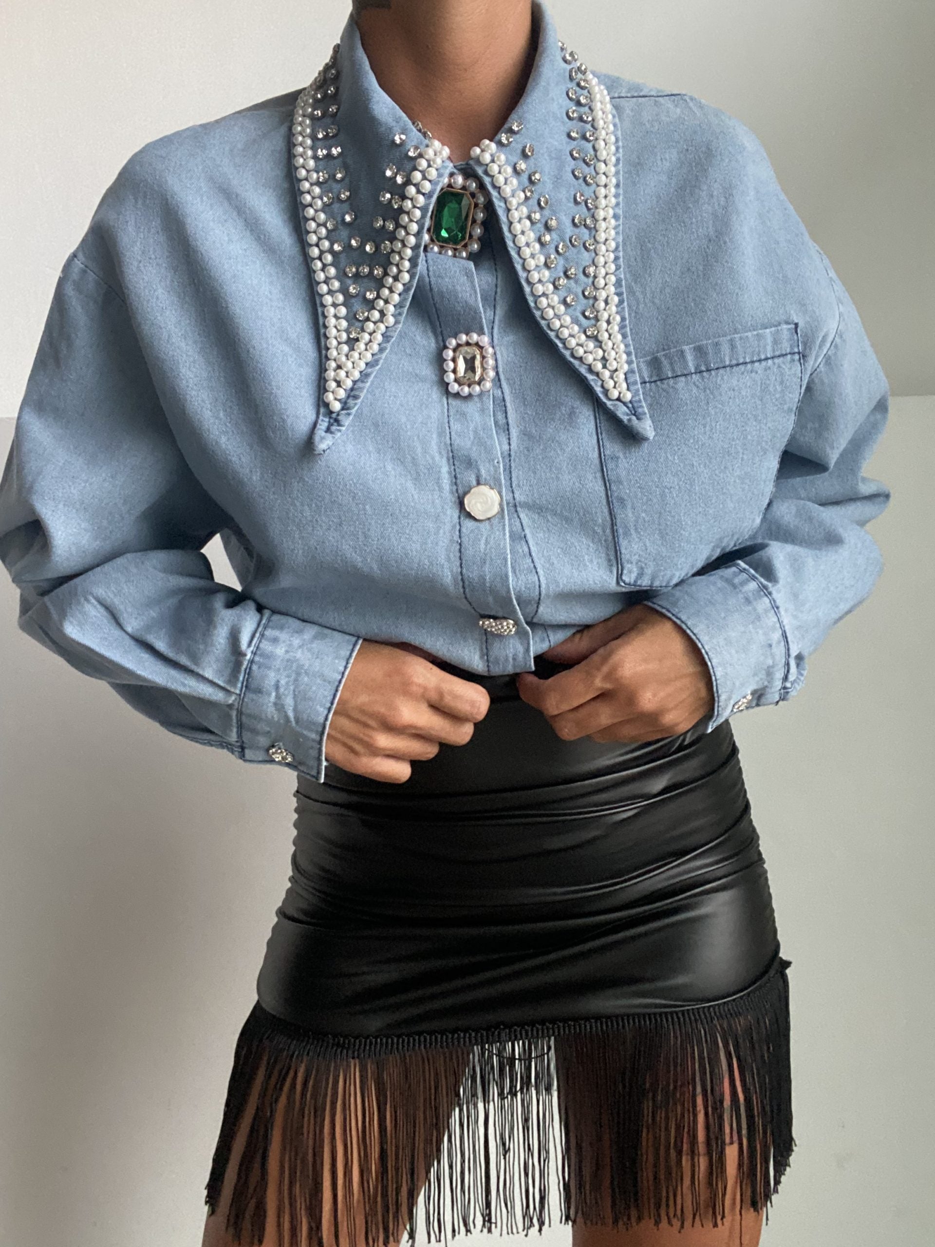 Vestito Chemisier Fiocco - Cammello