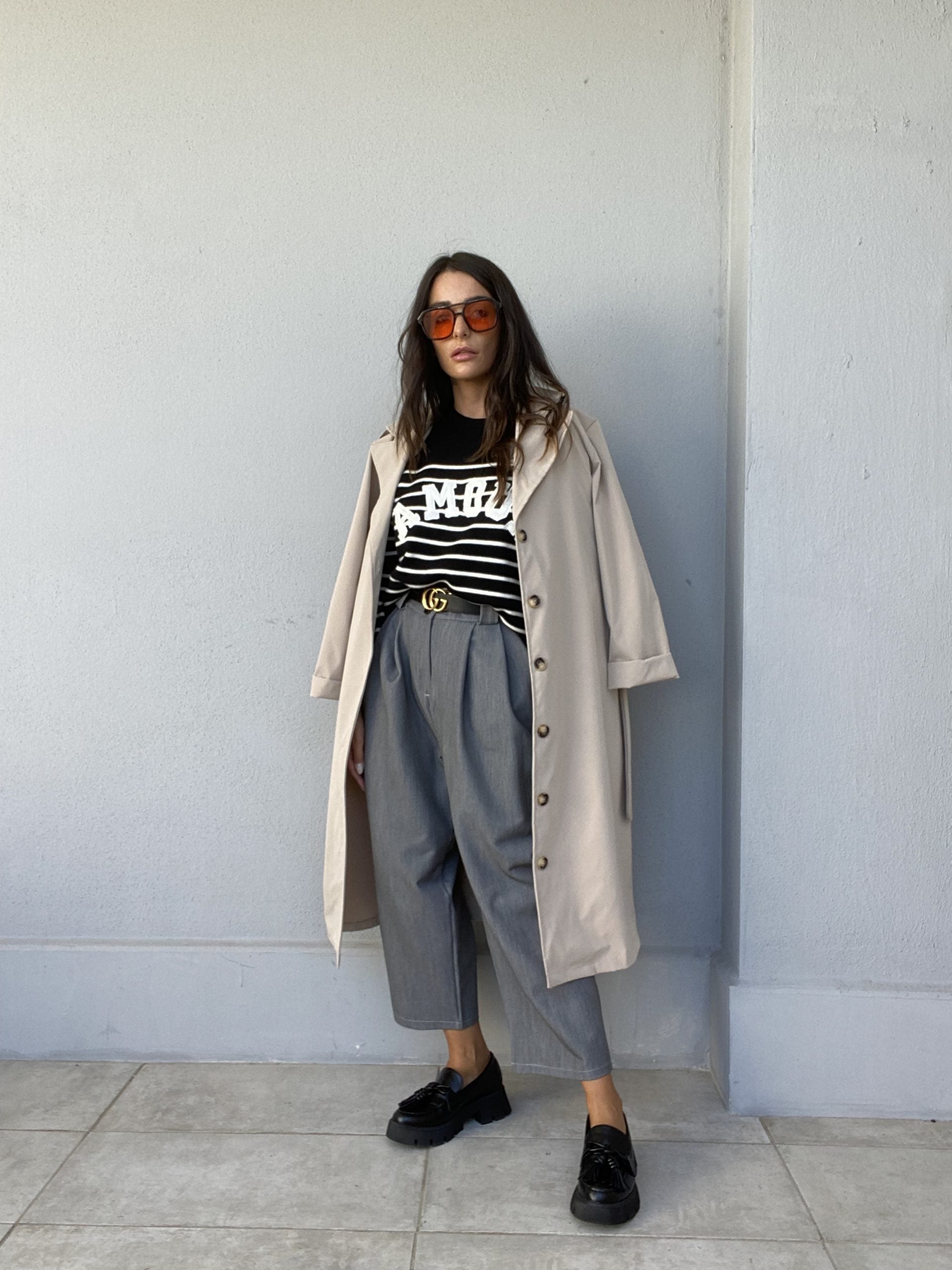 Pantaloni Completo Pinces - Grigio Scuro