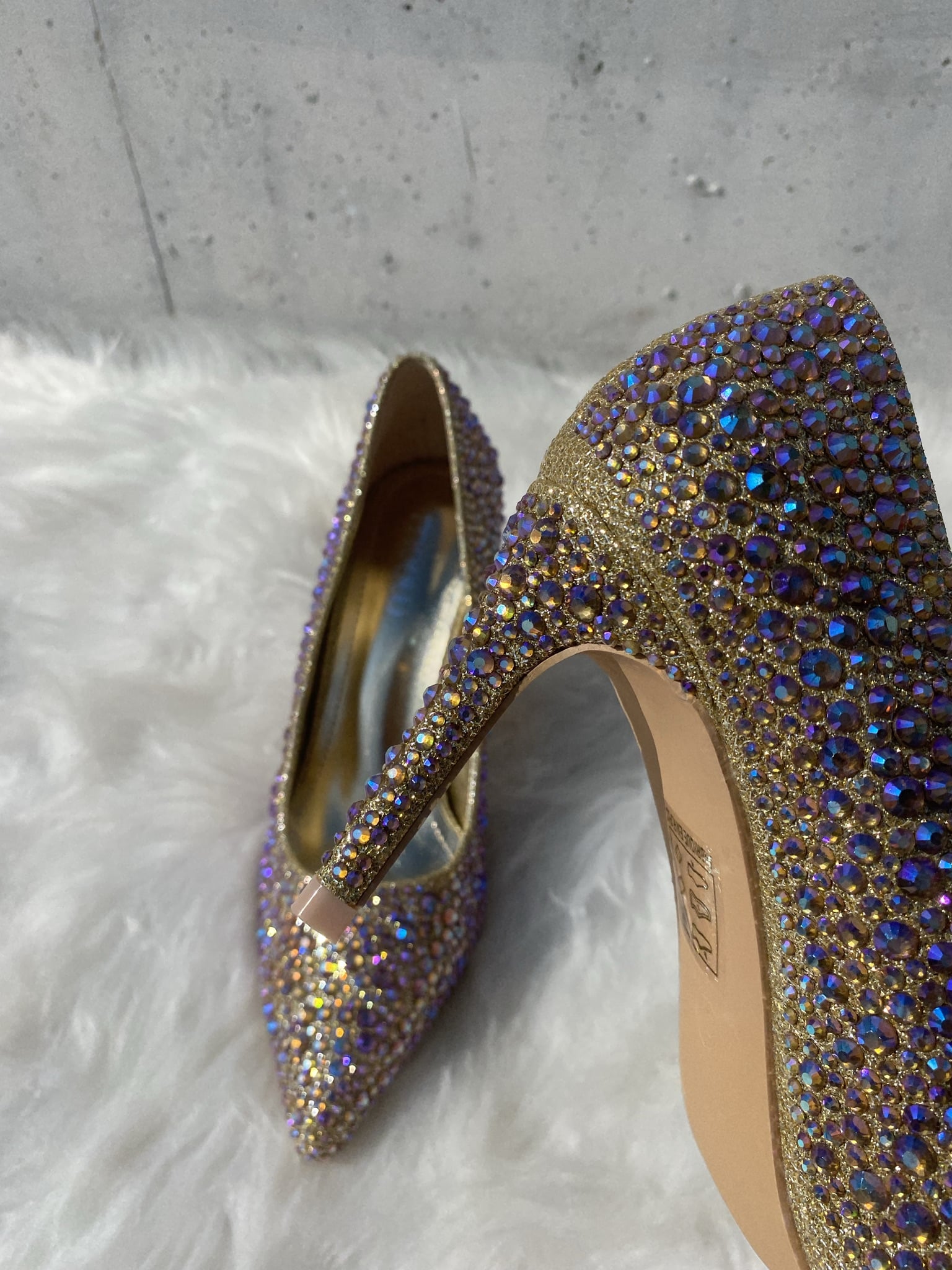 Decollete Syria Sparkle - Oro Diamond