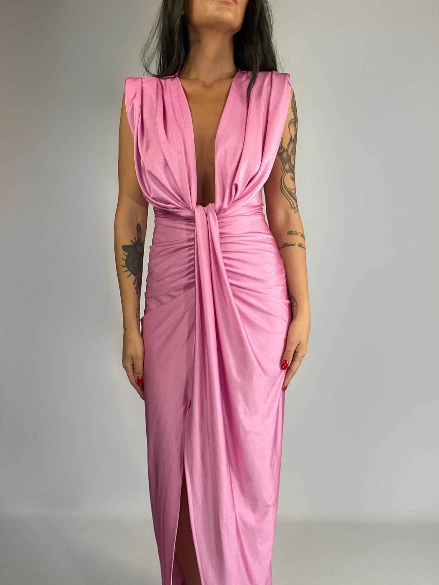 Maxi Dress 80s - Rosa