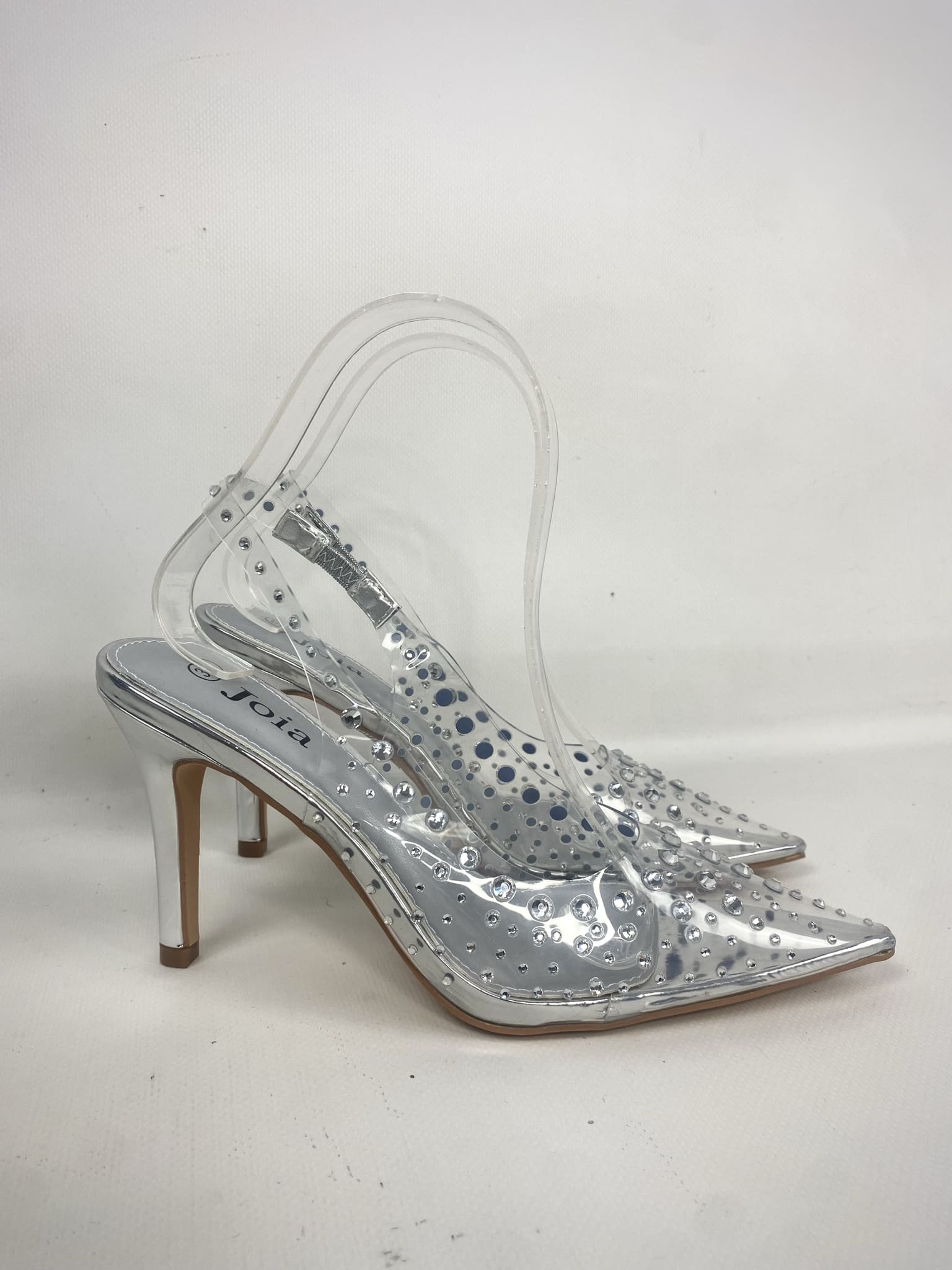 Slingback Crystal -  Argento Diamond