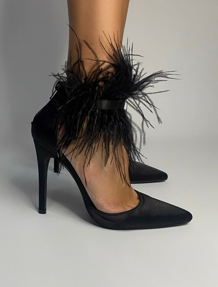 Decollete Plumage - Nero