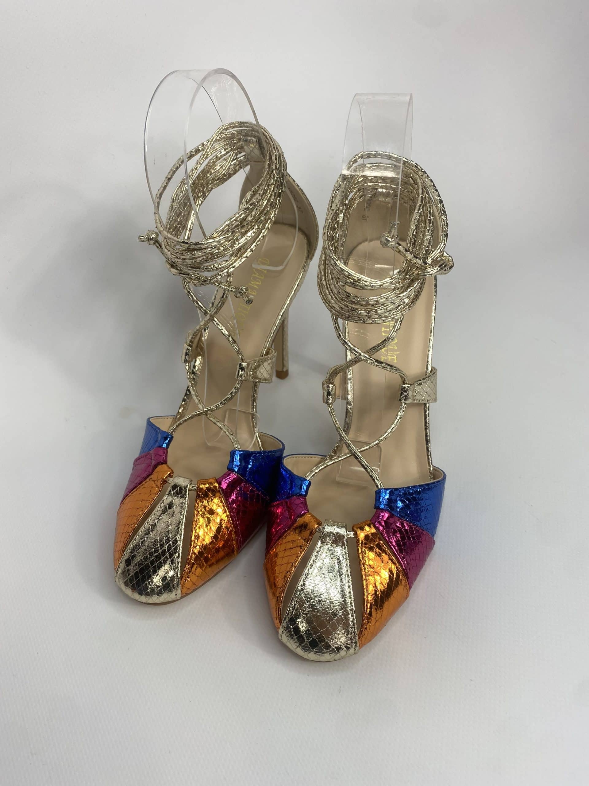 Sandali Miley Alla Schiava  - Multicolor / Oro