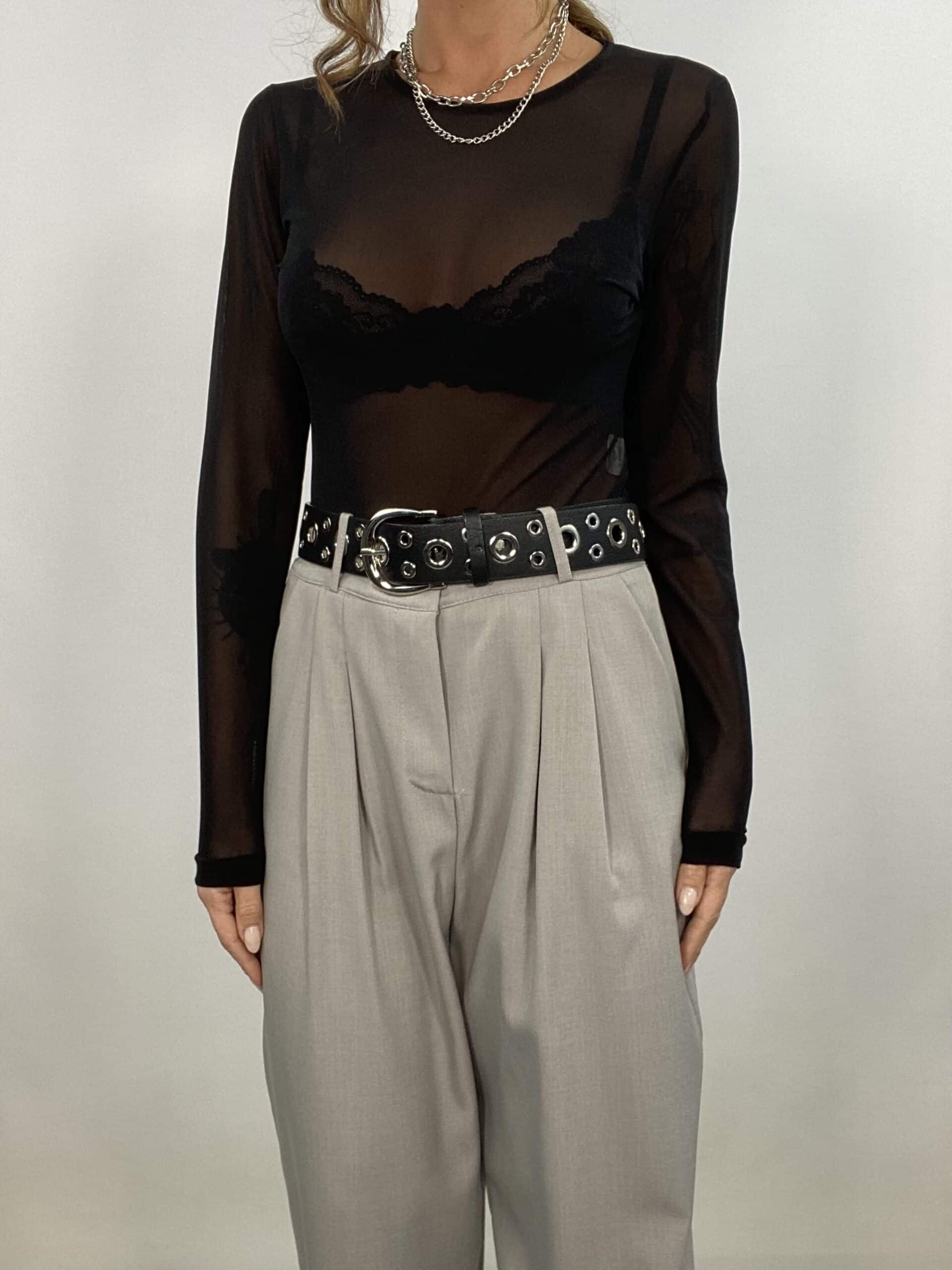 Pantaloni Doppia Pinces Relaxed Fit - Grigio (Tortora)