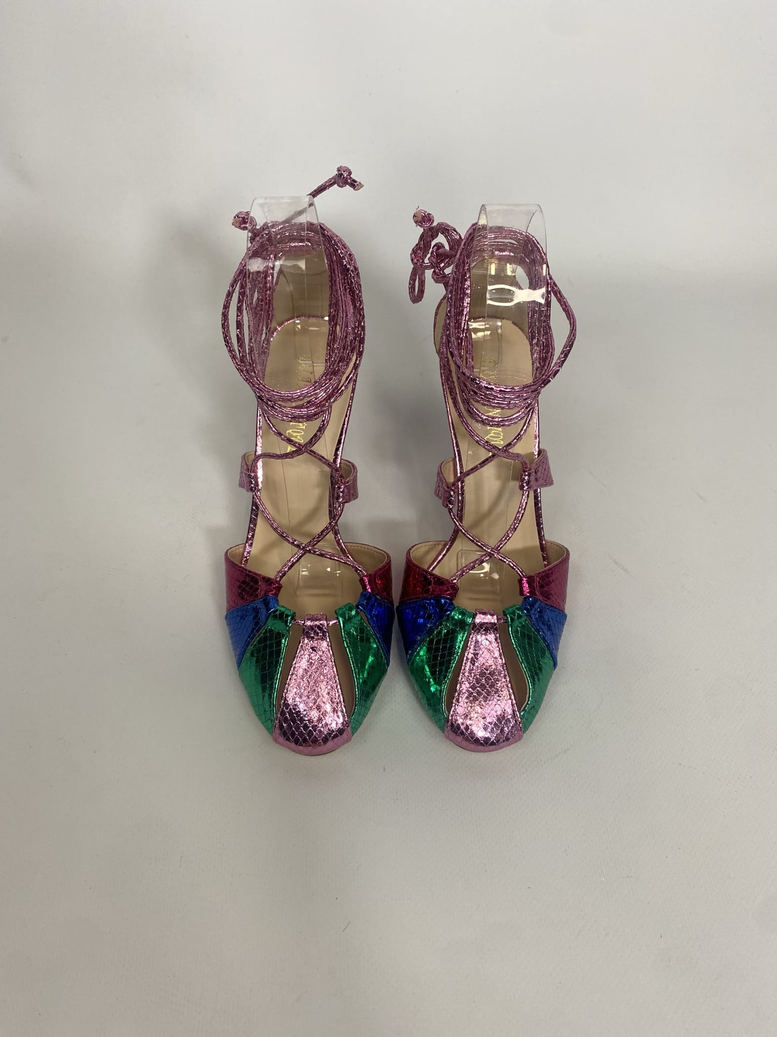 Sandali Miley Alla Schiava  - Multicolor / Fucsia