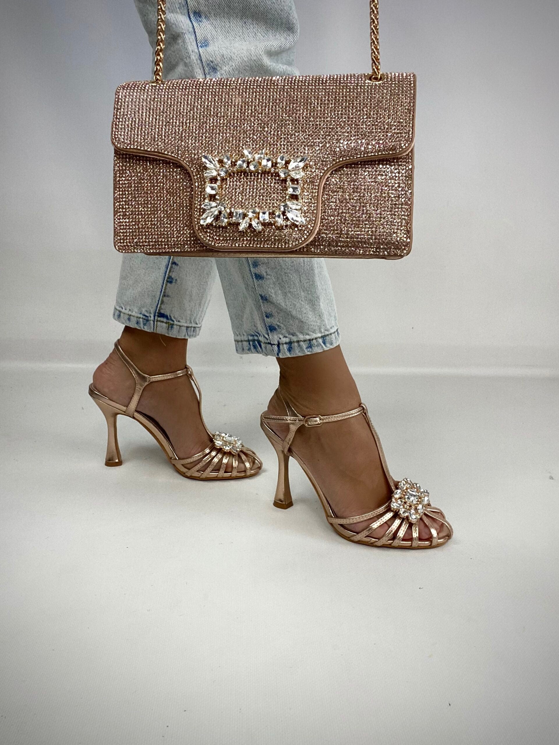 Mini Bag Gioiello - Rame/ Rosa Gold