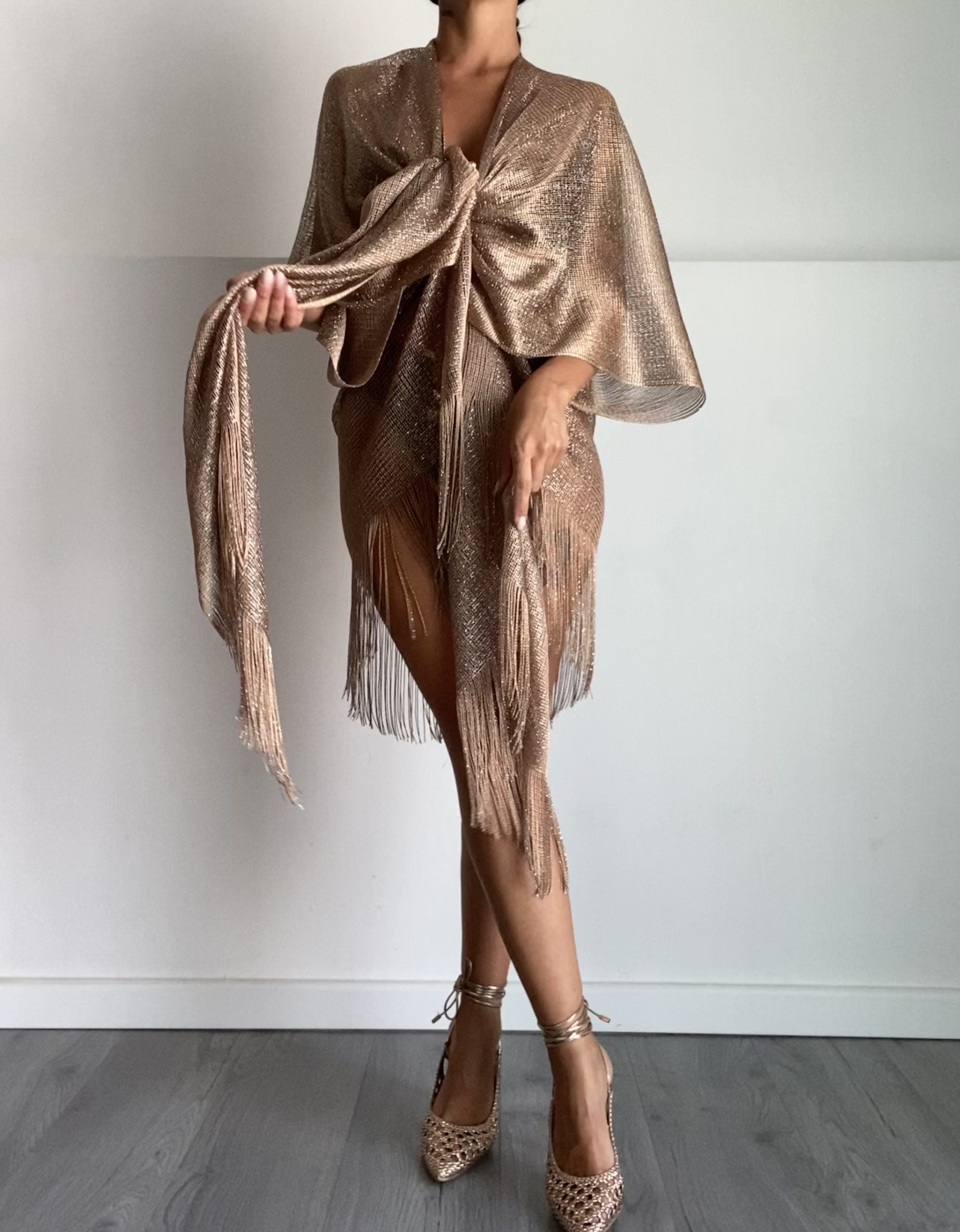 Copricostume Frange - Bronzo