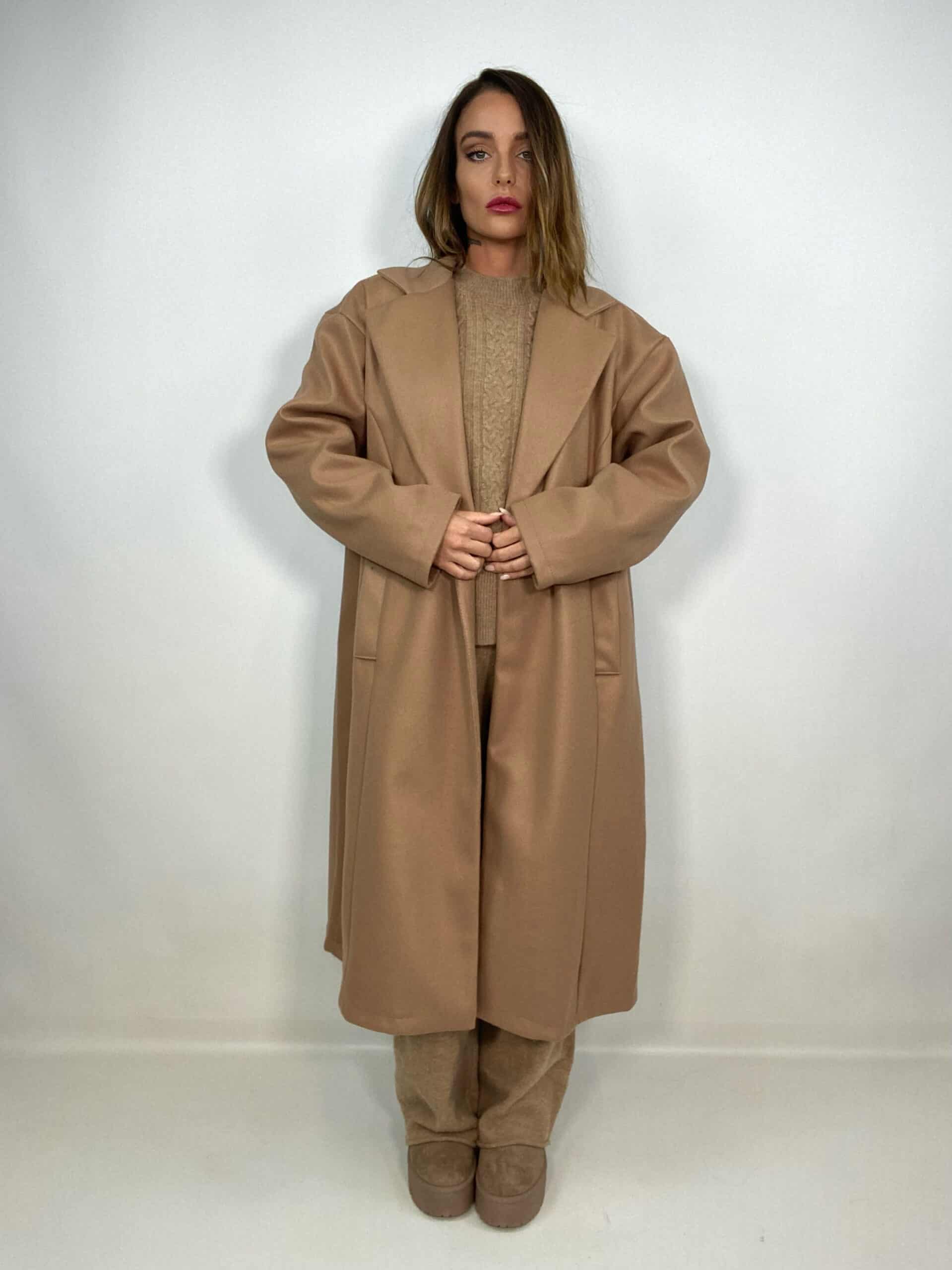 Cappotto Oversize -  Cammello