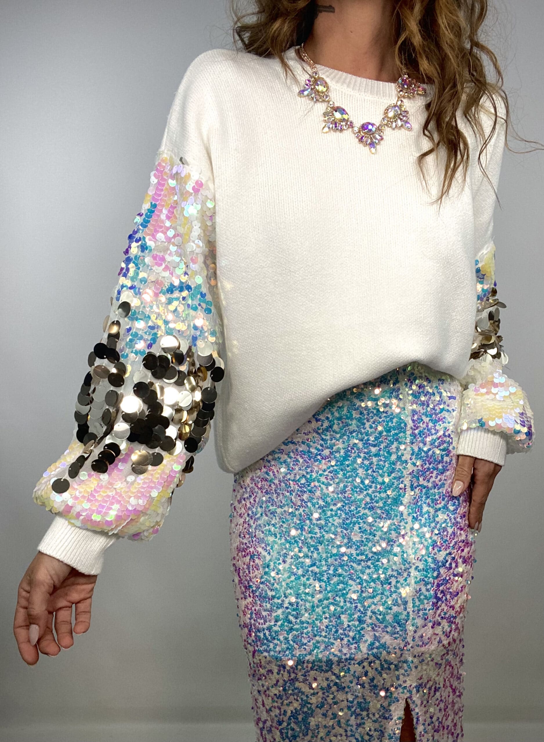 Set Collana e Orecchini Cindy  - Cangiante