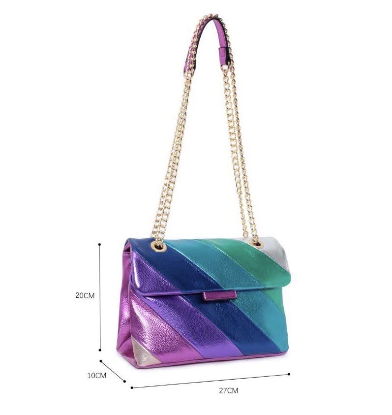 New Borsa Multicolor con Tracolla - Media