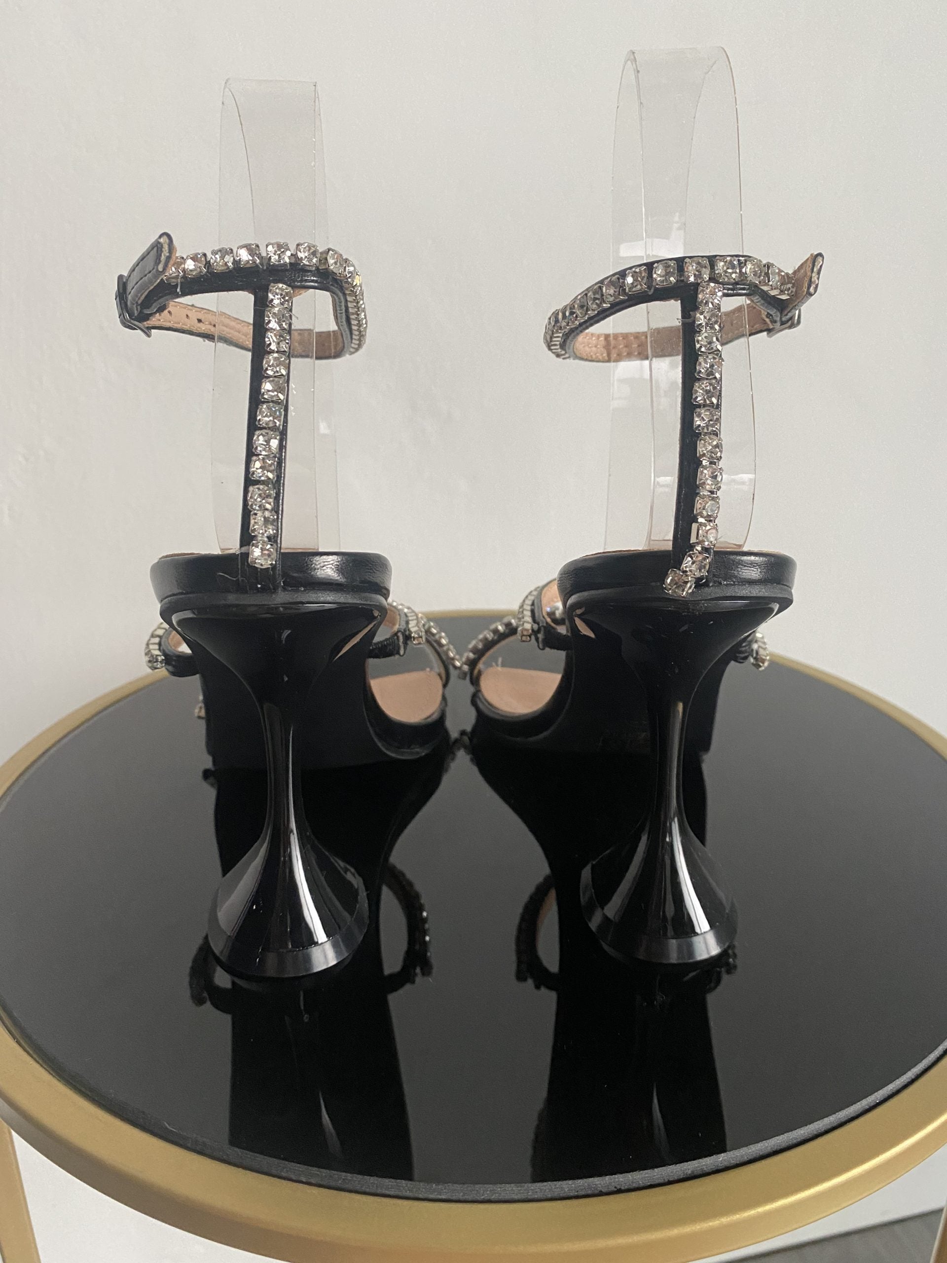 Sandali Gioiello Mina - Nero