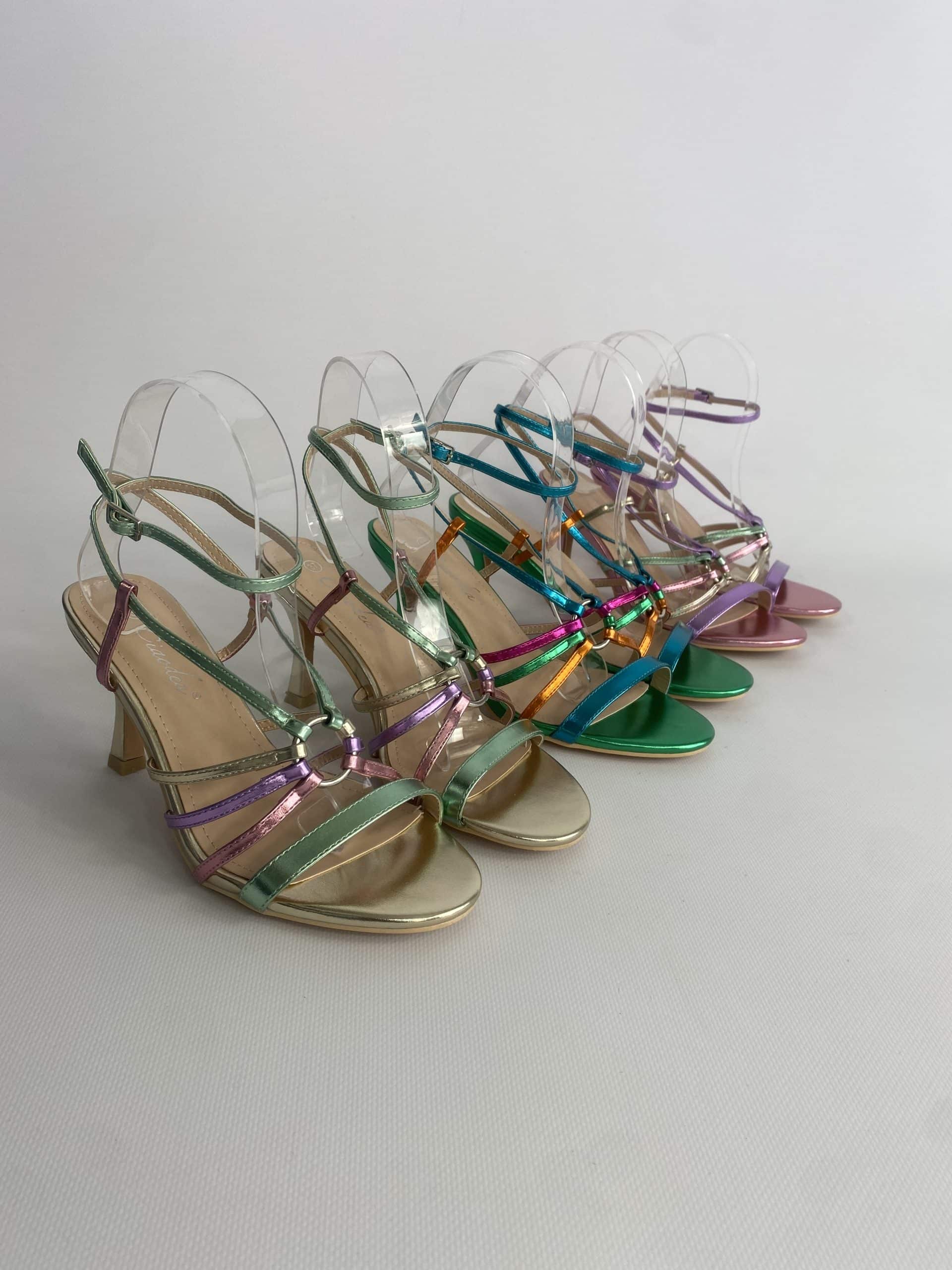 Sandali Ring - Multicolor / Verde.