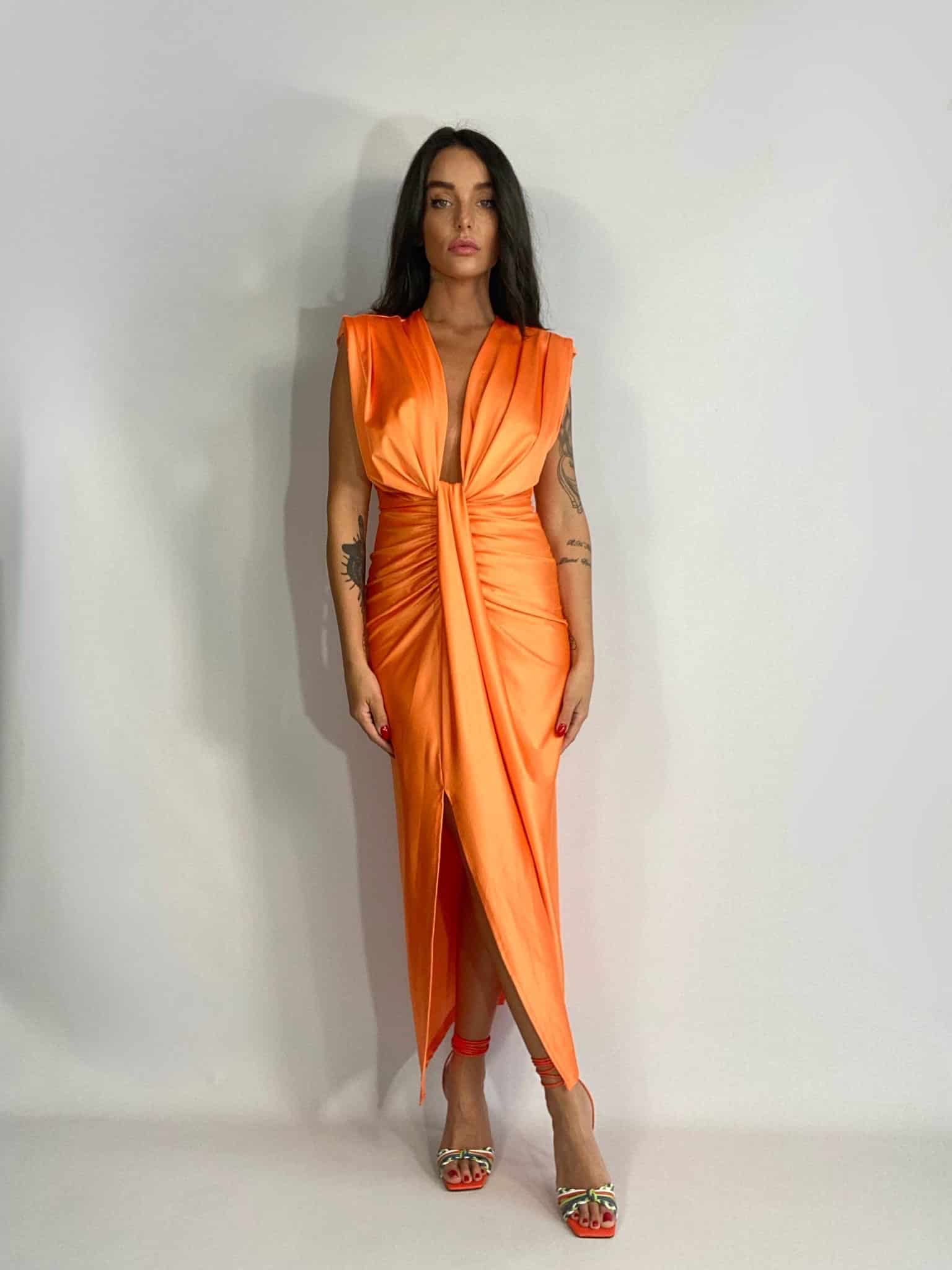 Maxi Dress 80s - Rosa