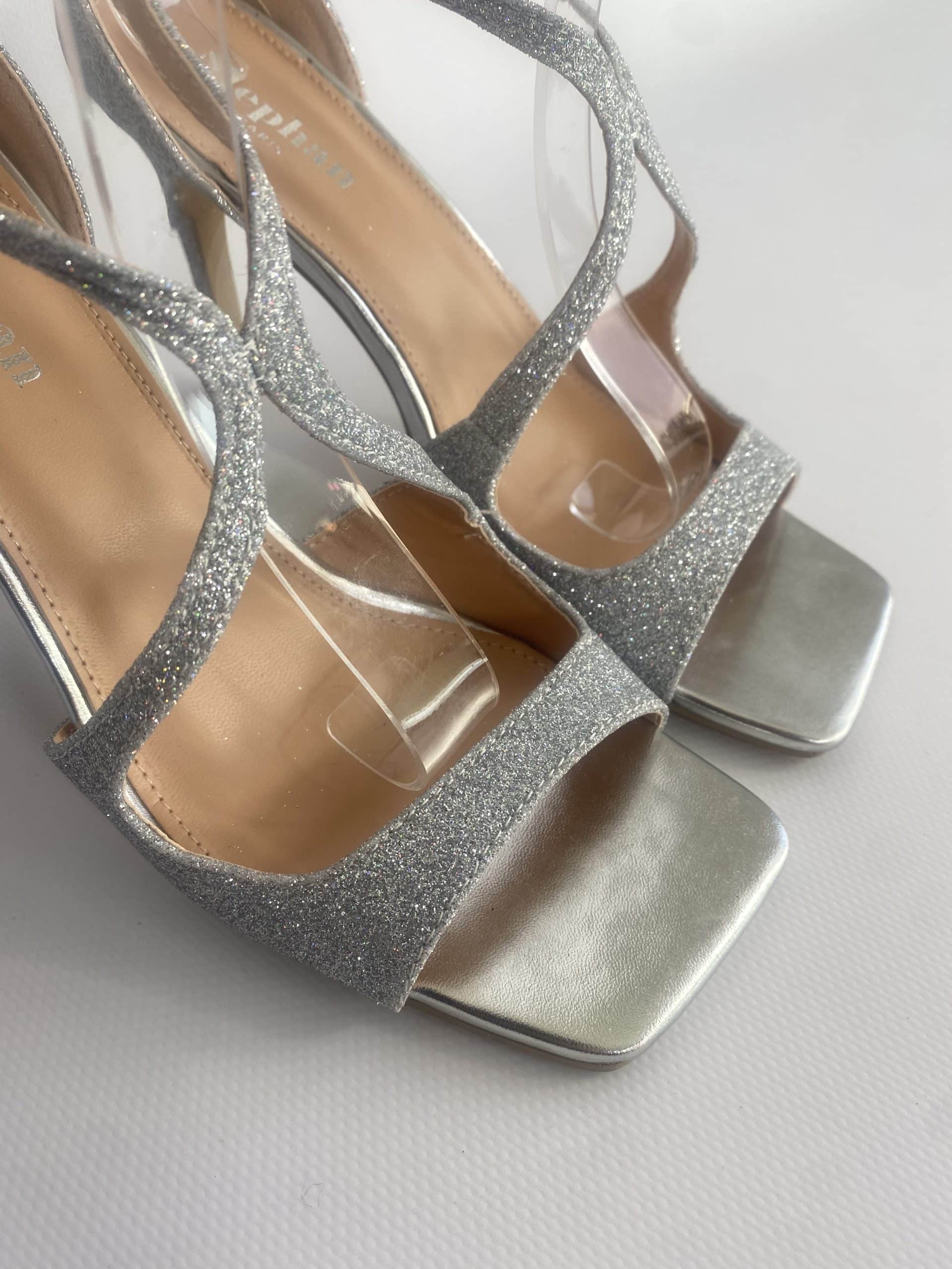Sandali Sally Glitter  - Argento