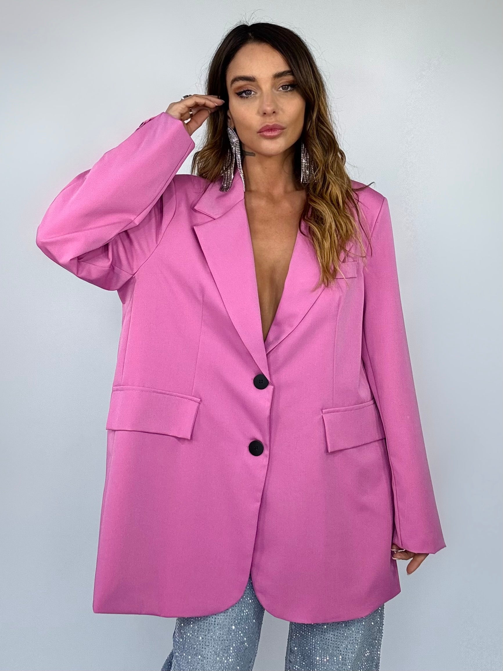Blazer Super Over - Rosa Big Bubble
