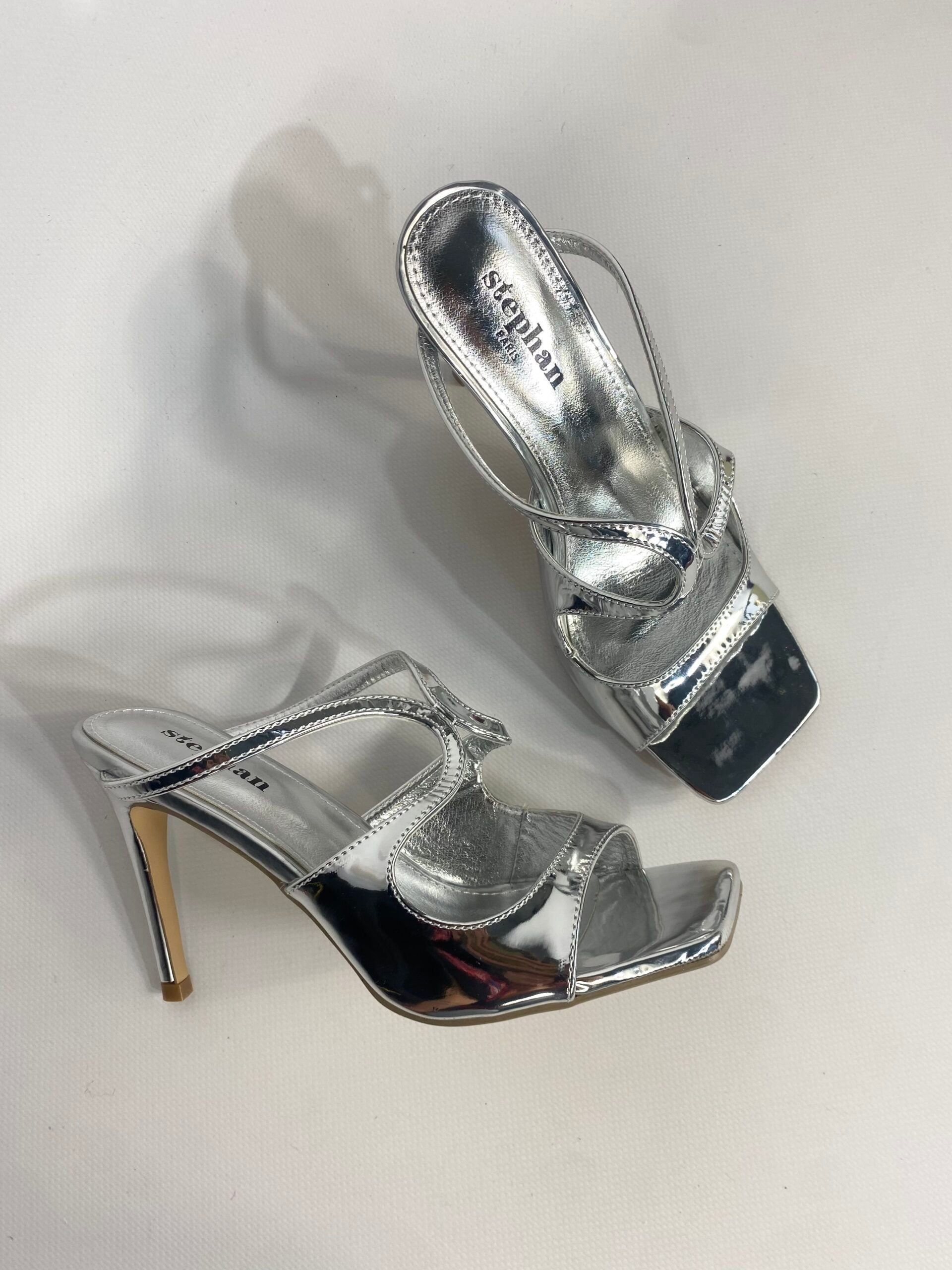 Mules Sally - Argento