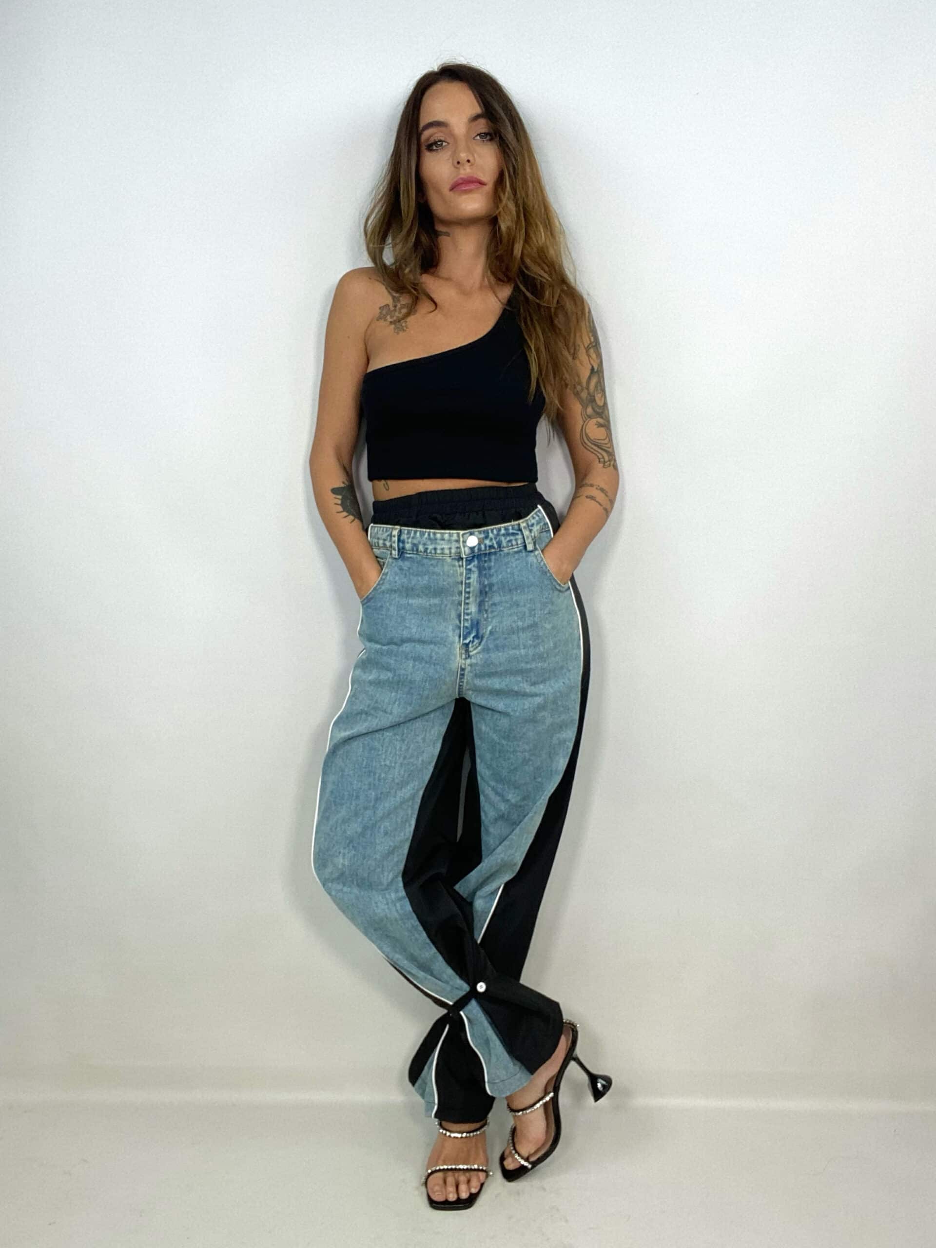 Jeans Mel B - Double Nero