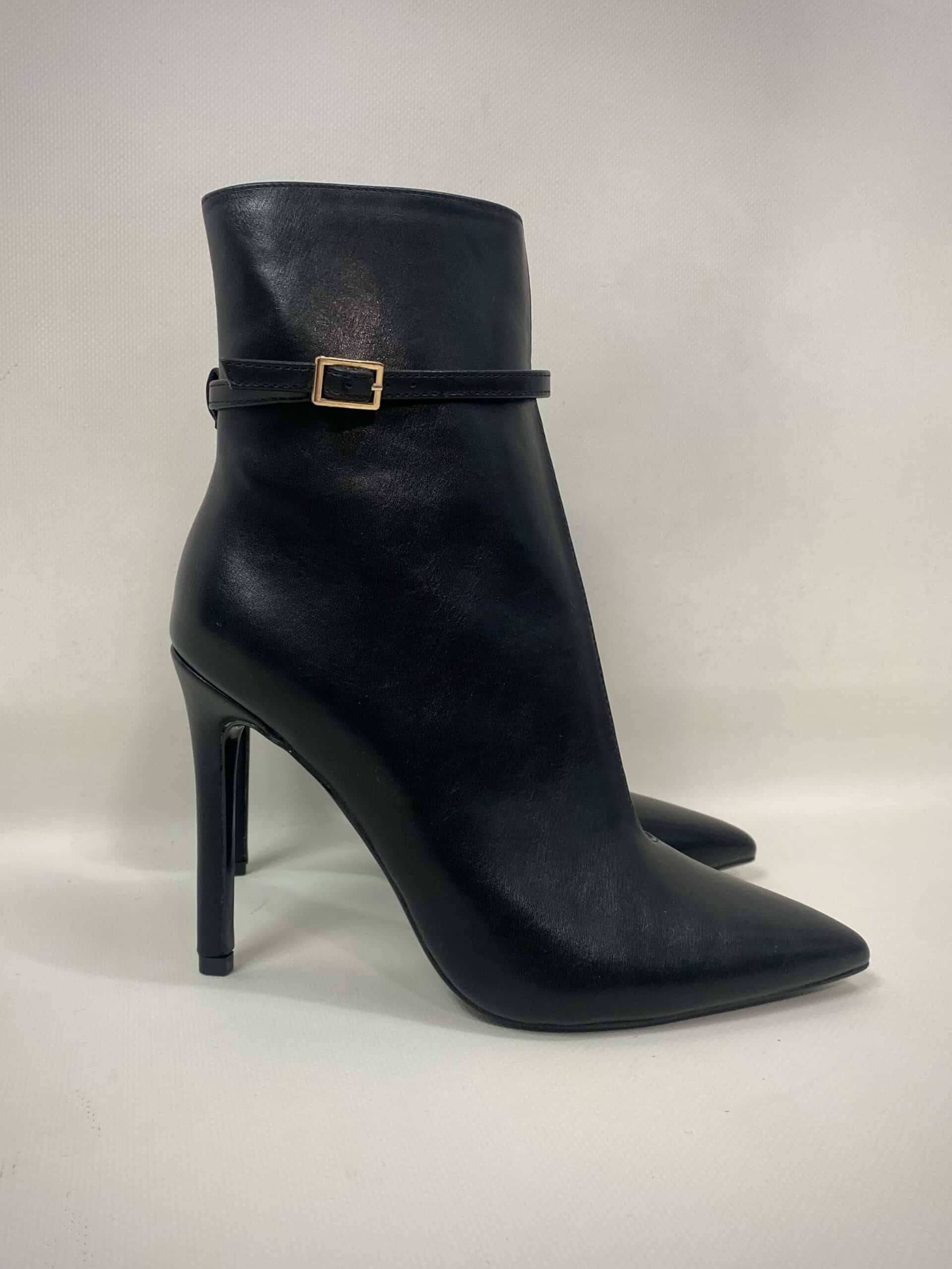 New Tronchetto cut out - Simil Pelle Nero