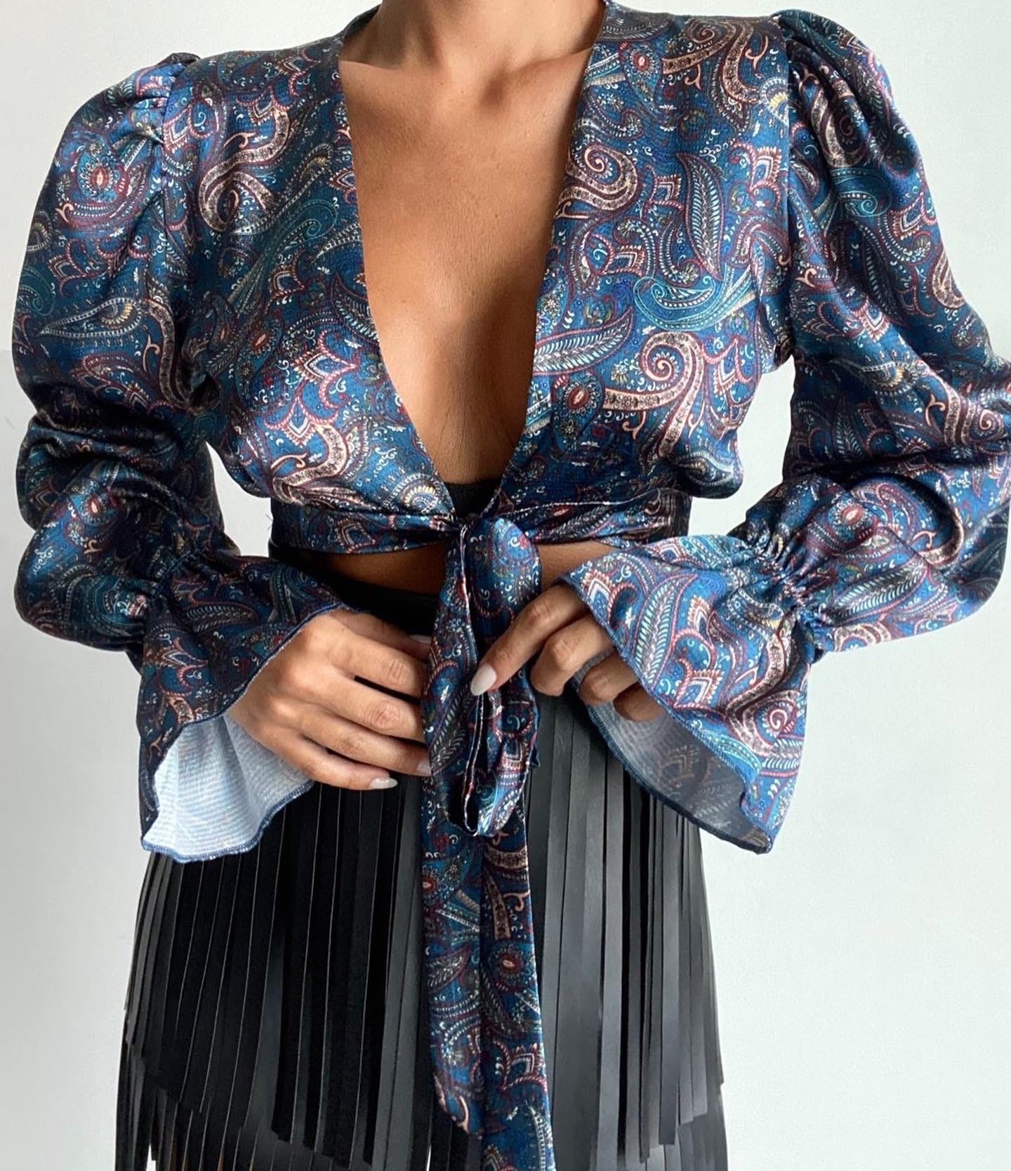 Top Paisley - Petrolio