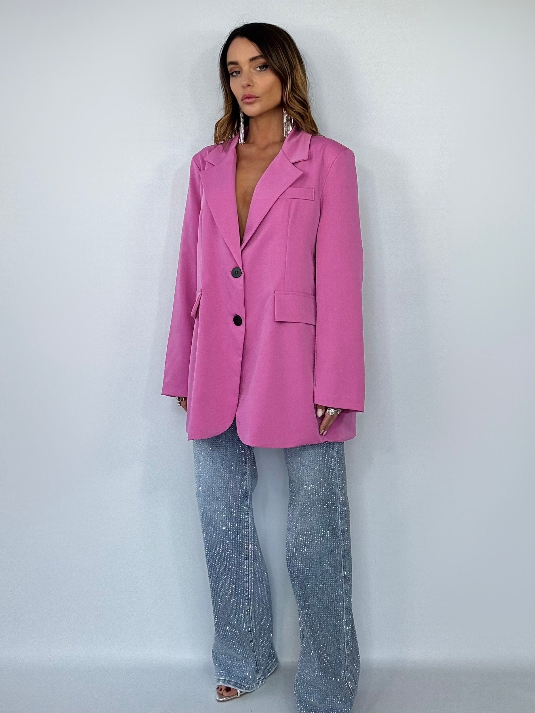 Blazer Super Over - Rosa Big Bubble