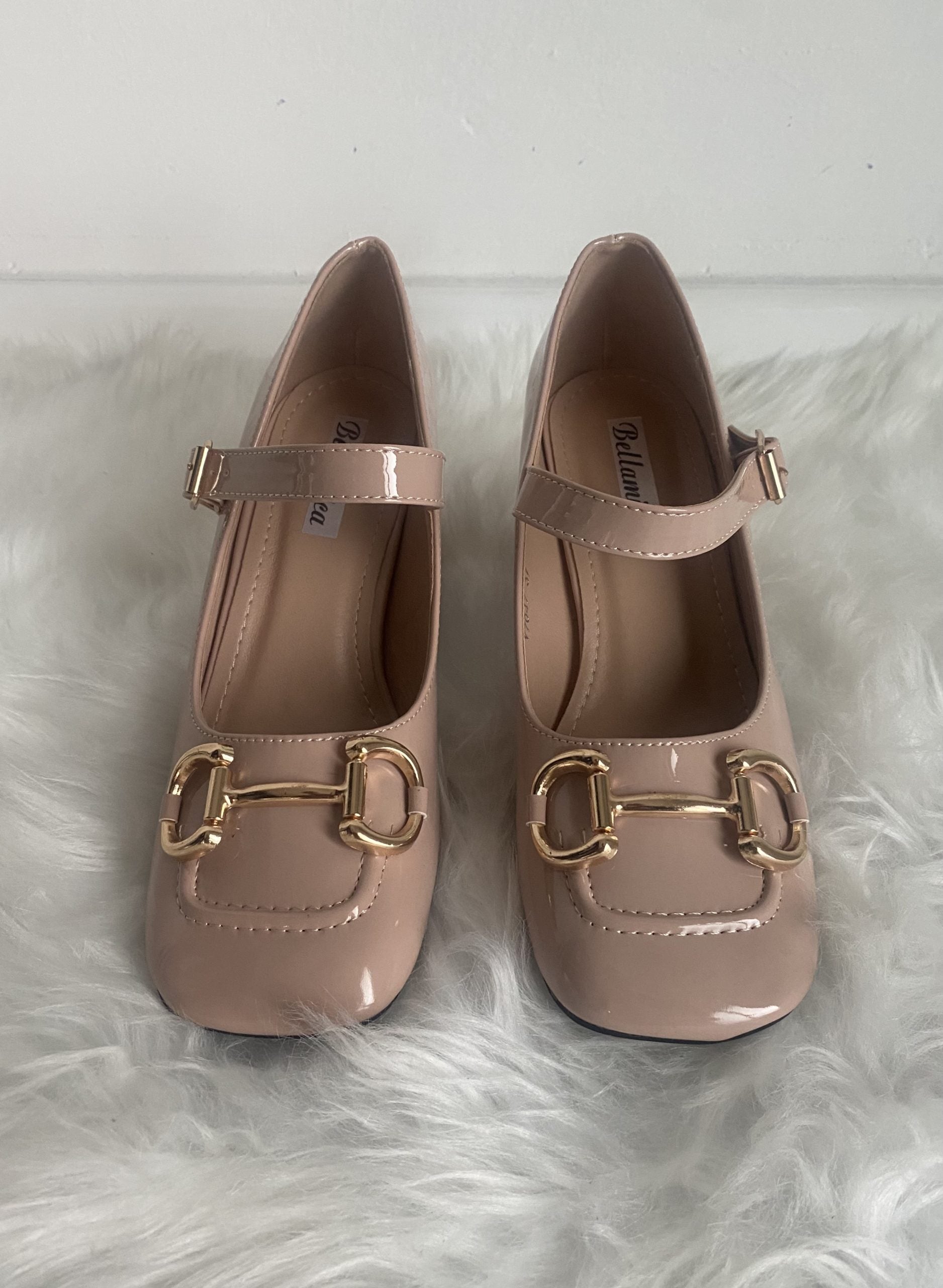 Mary Jane Morsetto Dorato - Nude