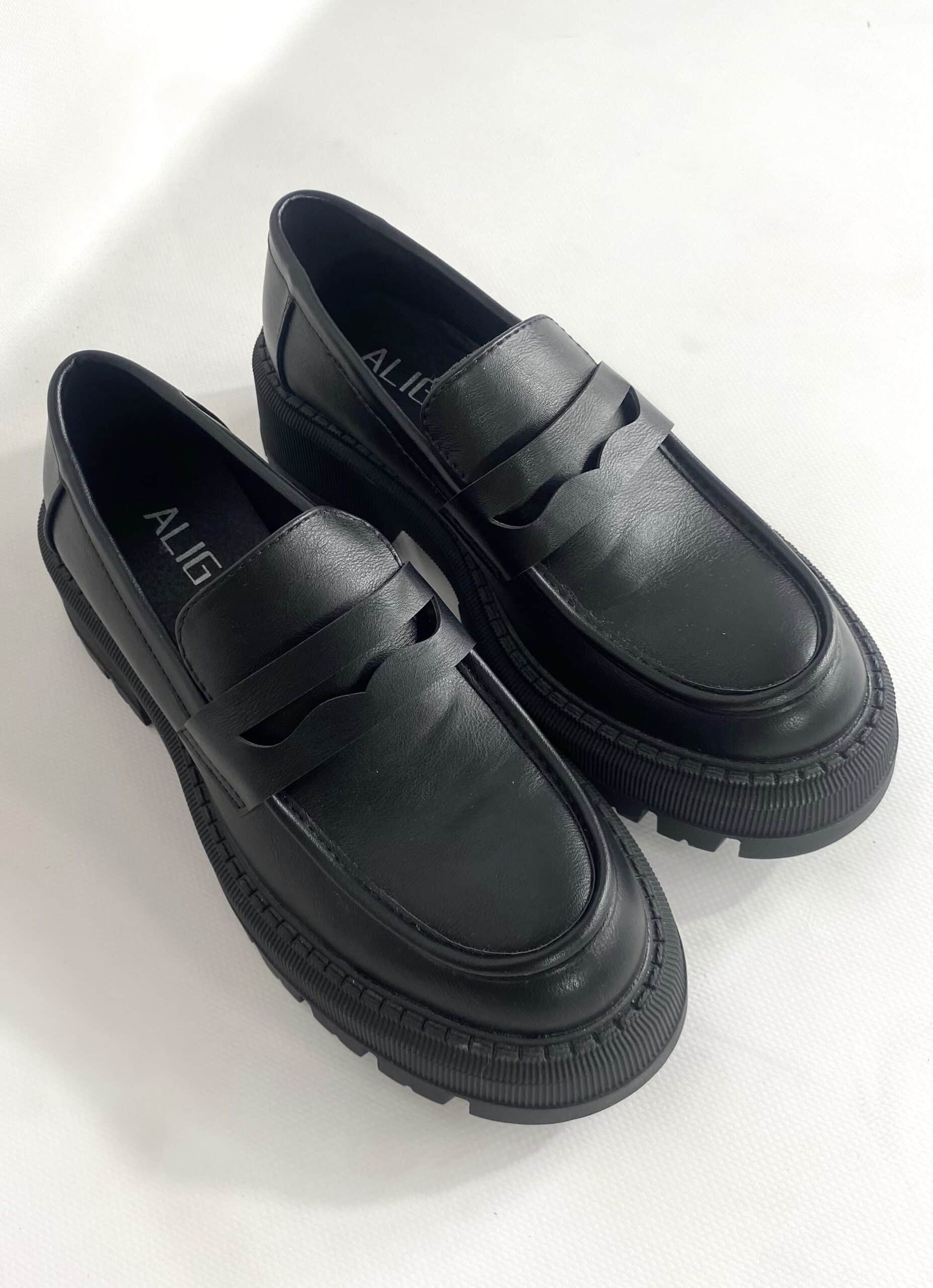 Mocassino Minimal Platform  - Nero